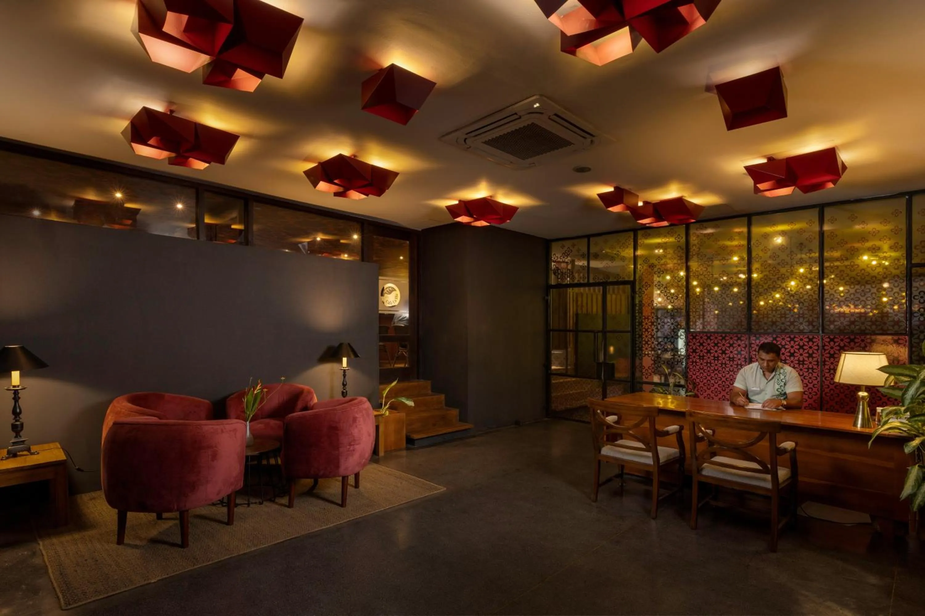 Lobby or reception in Lake Avenue Hotel Kandy