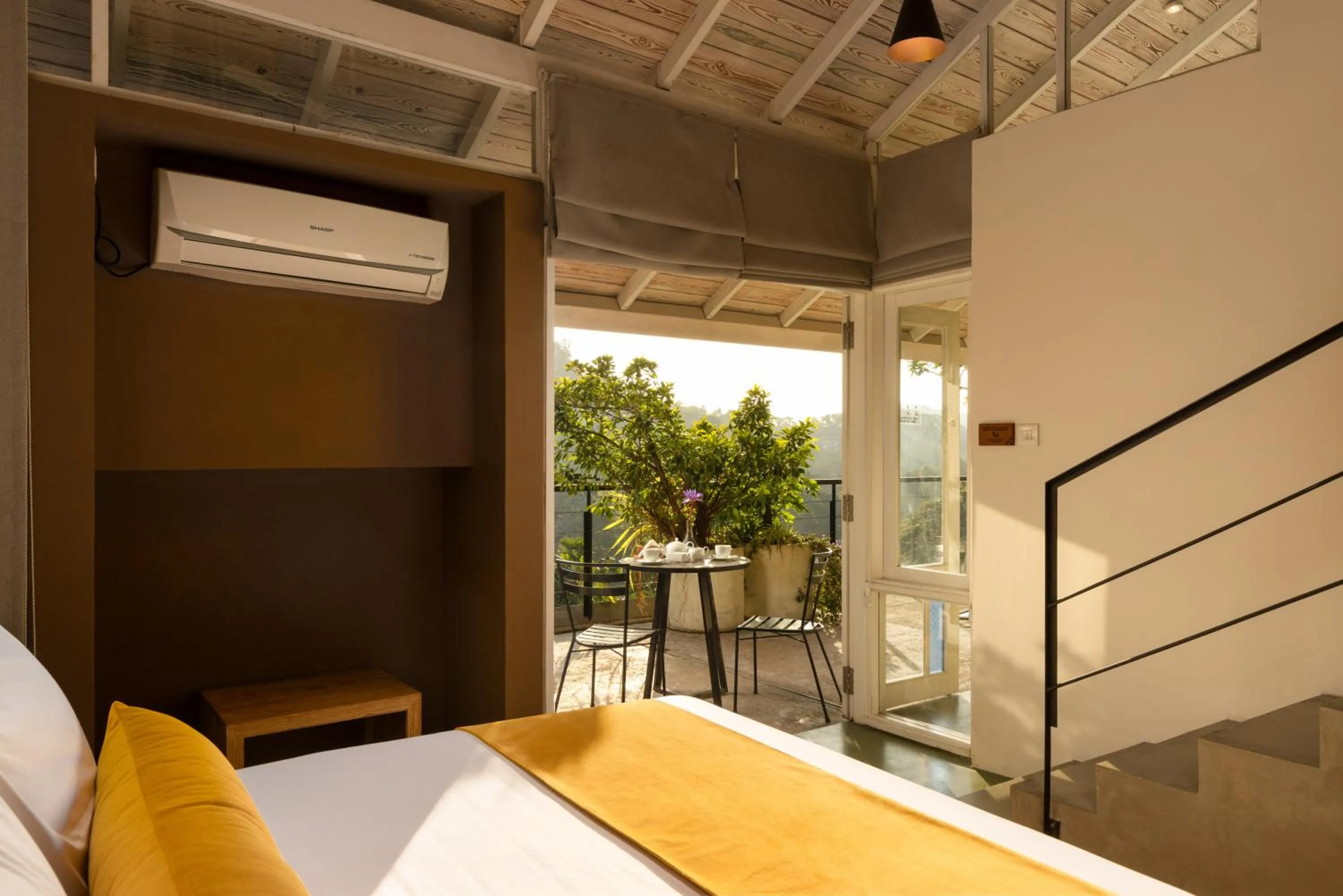 Balcony/Terrace in Lake Avenue Hotel Kandy