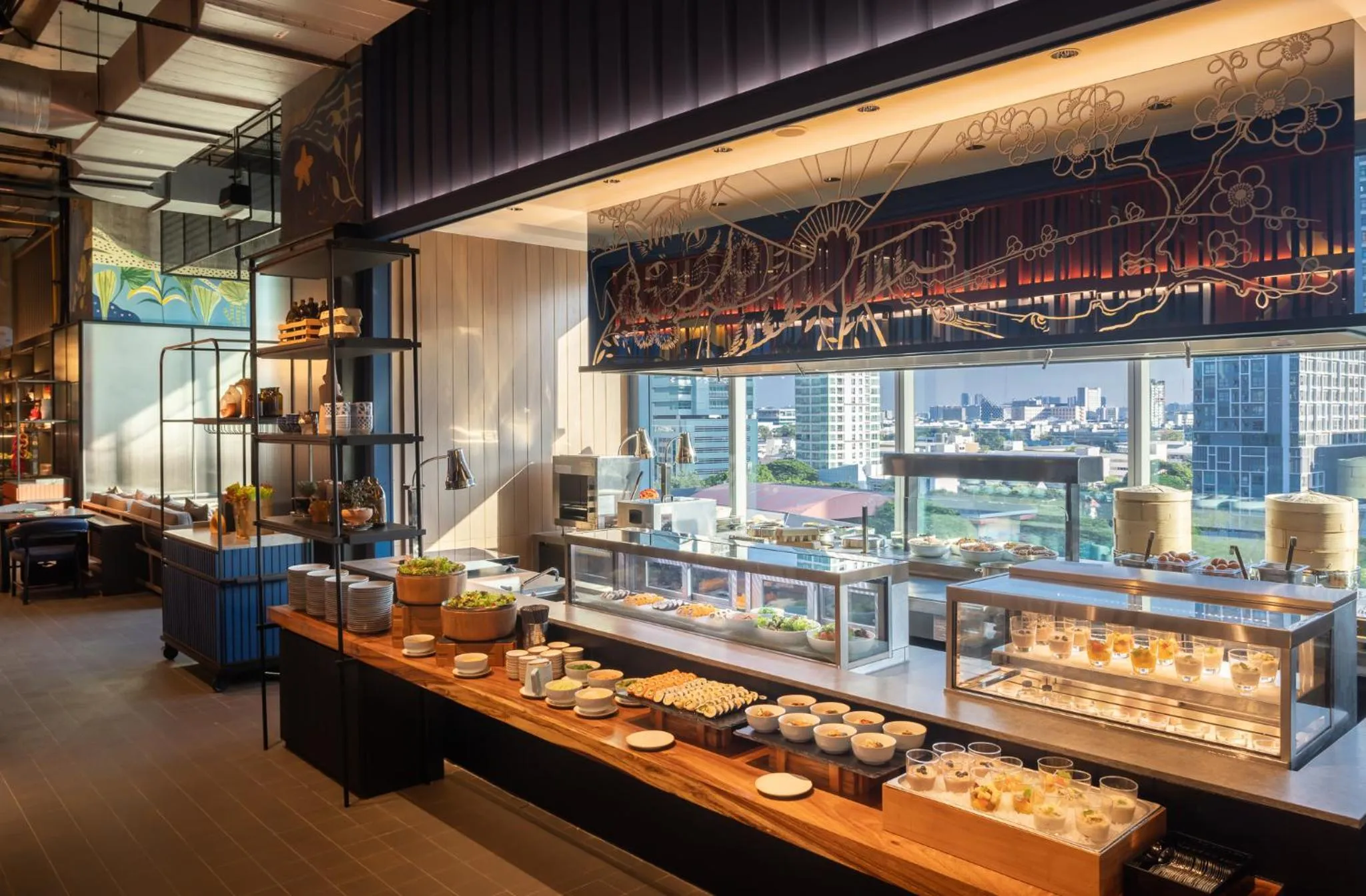 Breakfast in Eastin Grand Hotel Phayathai