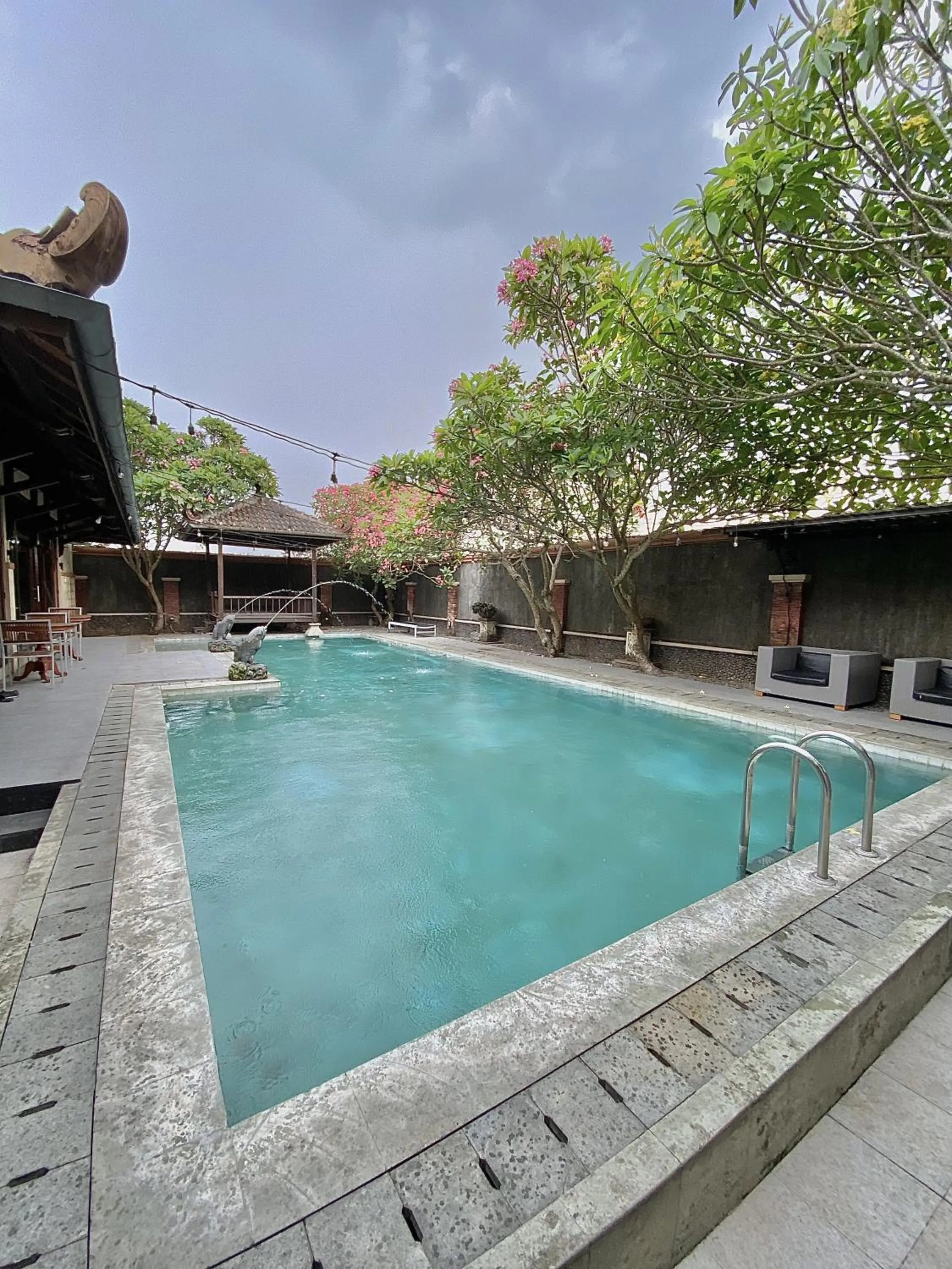 Swimming pool in chrome hotel & resort solo