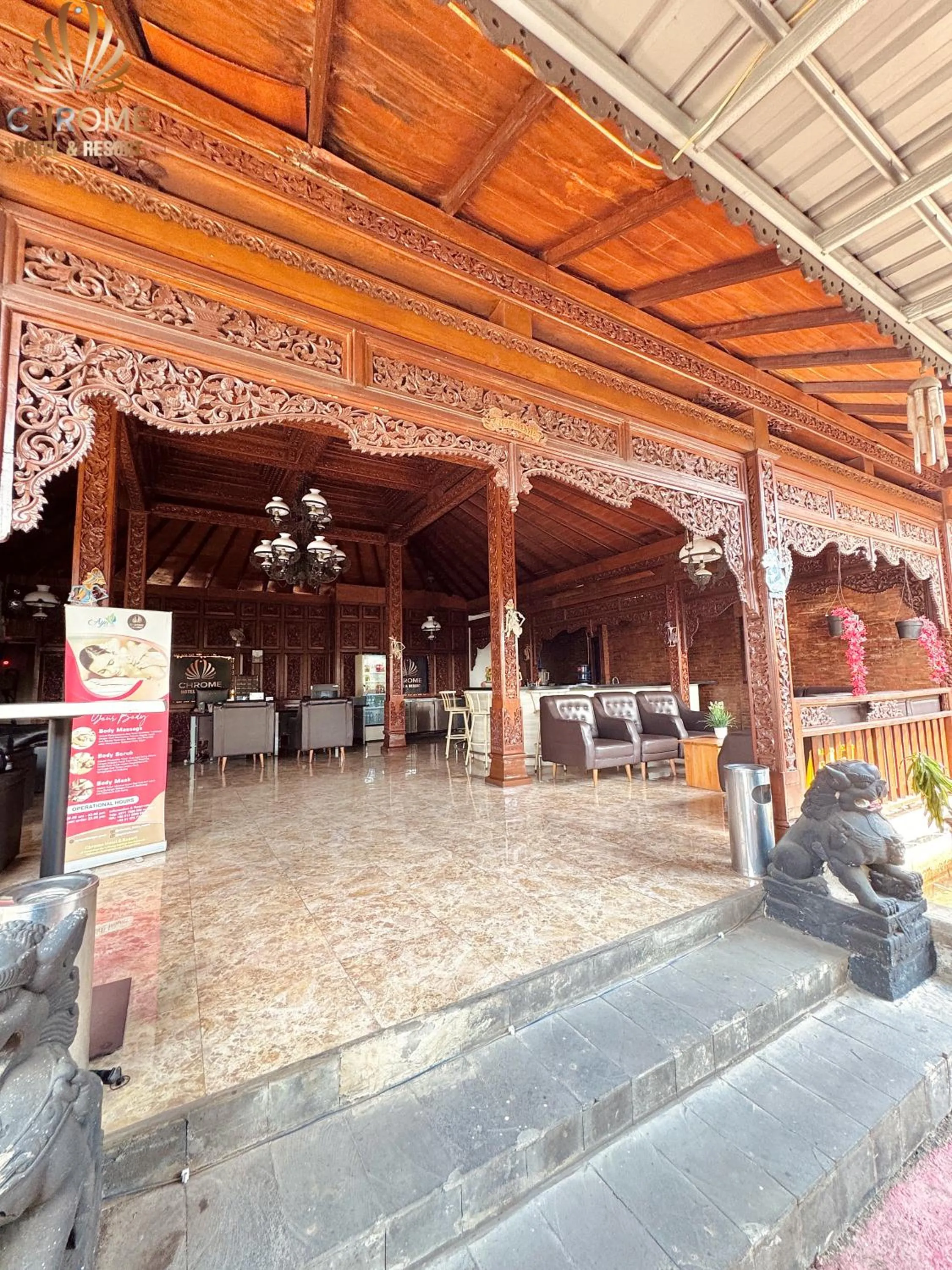 Lobby or reception in chrome hotel & resort solo