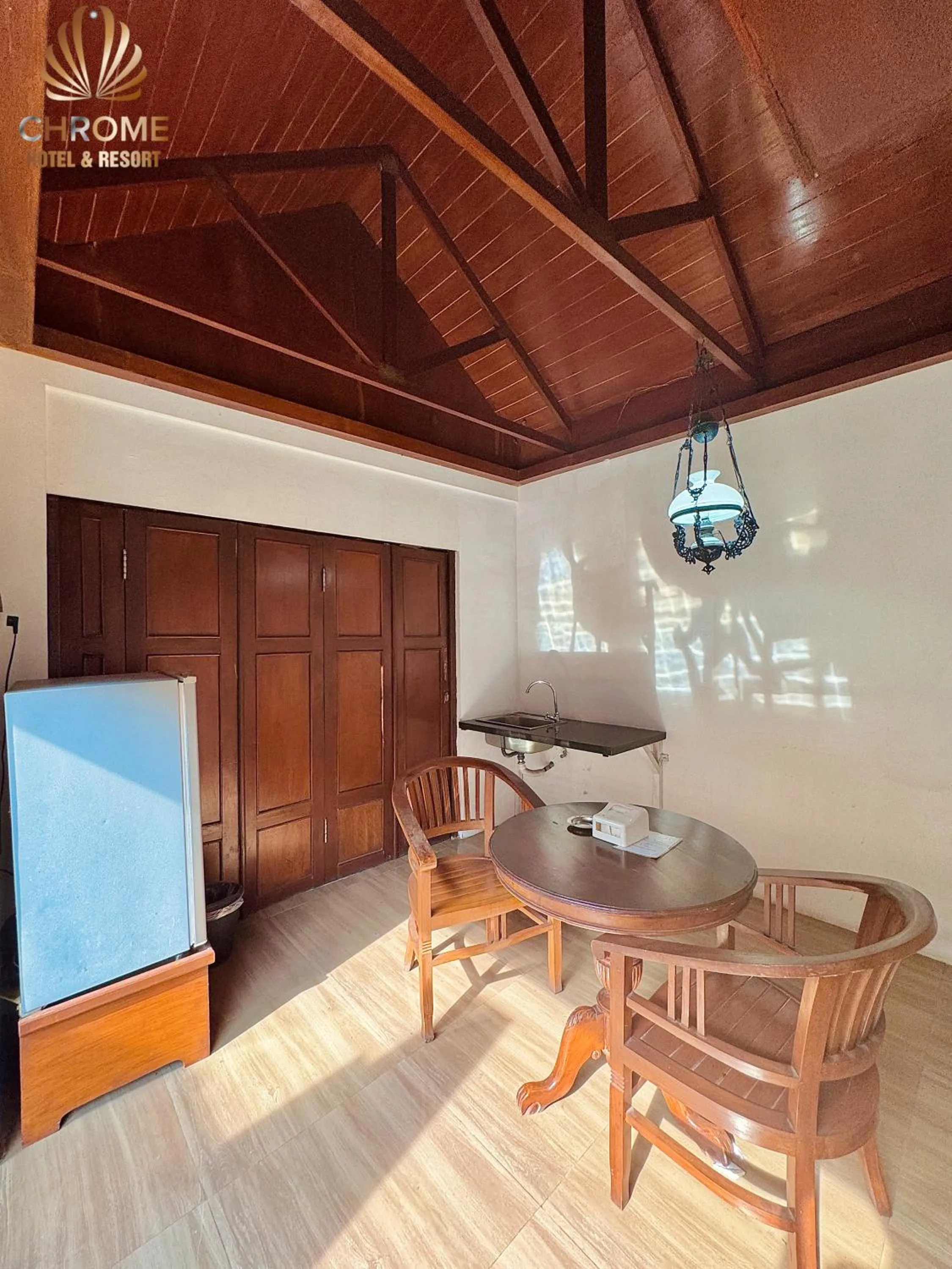 Seating area in chrome hotel & resort solo