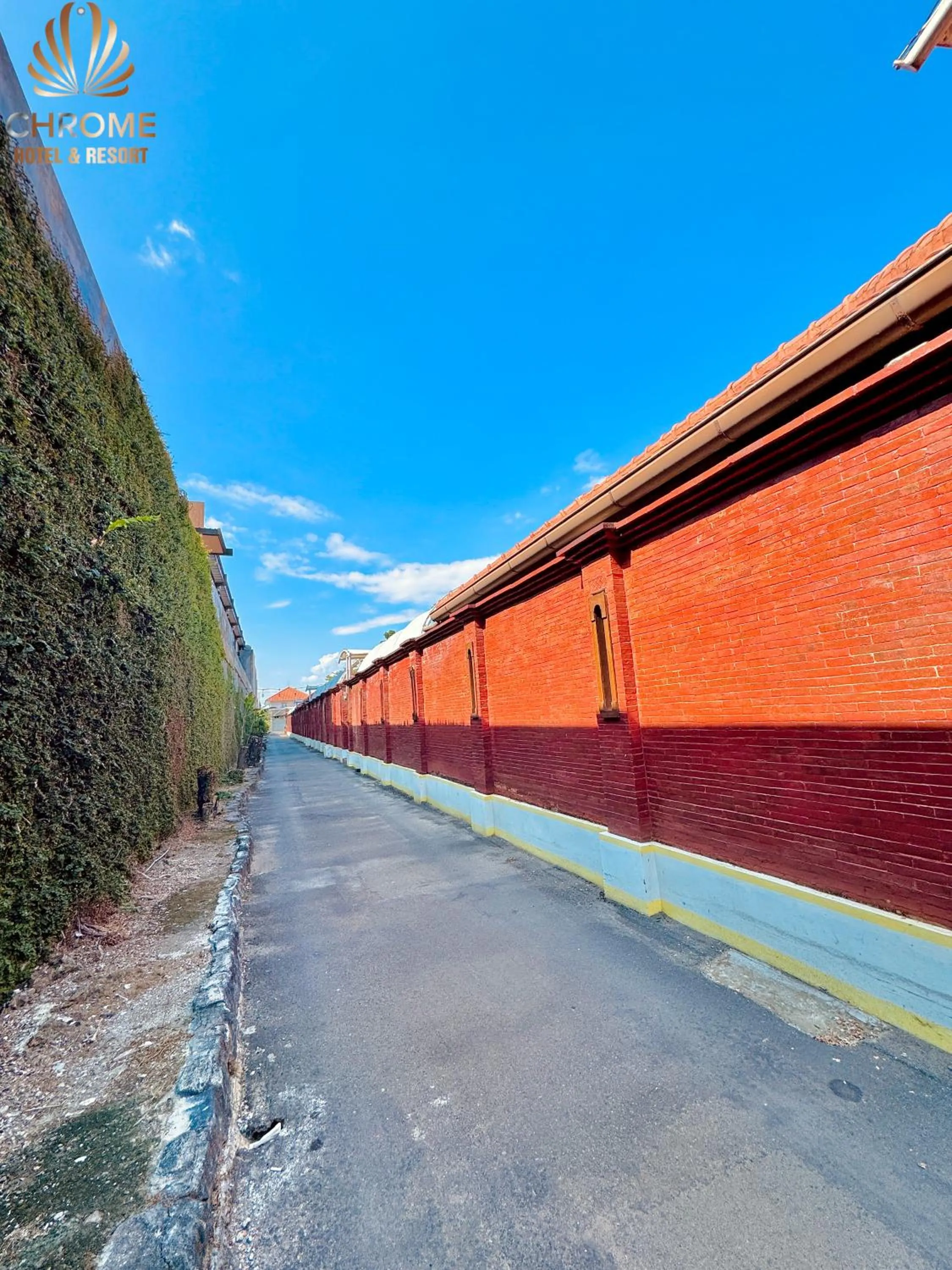 Property building in chrome hotel & resort solo