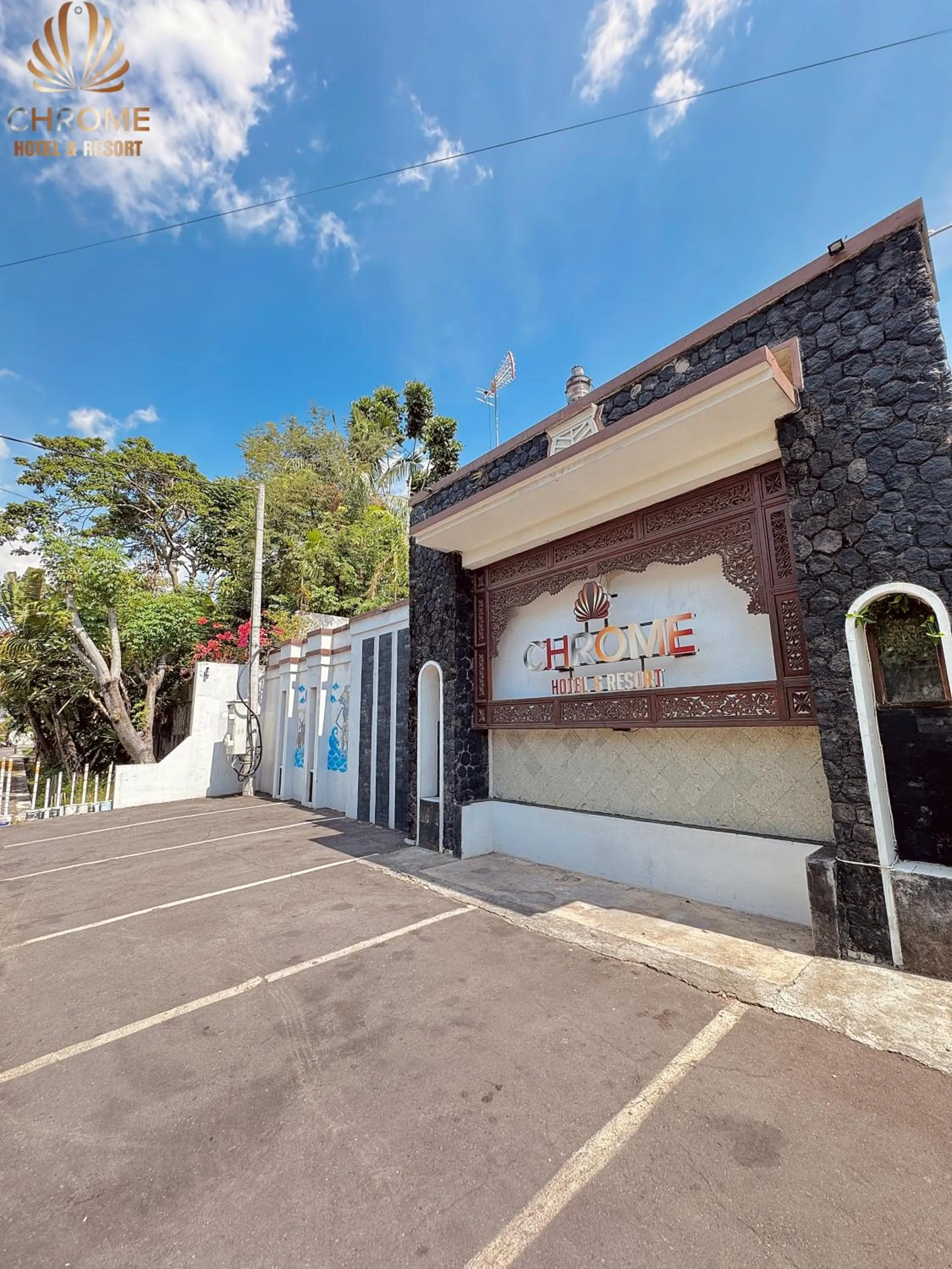 Property building in chrome hotel & resort solo