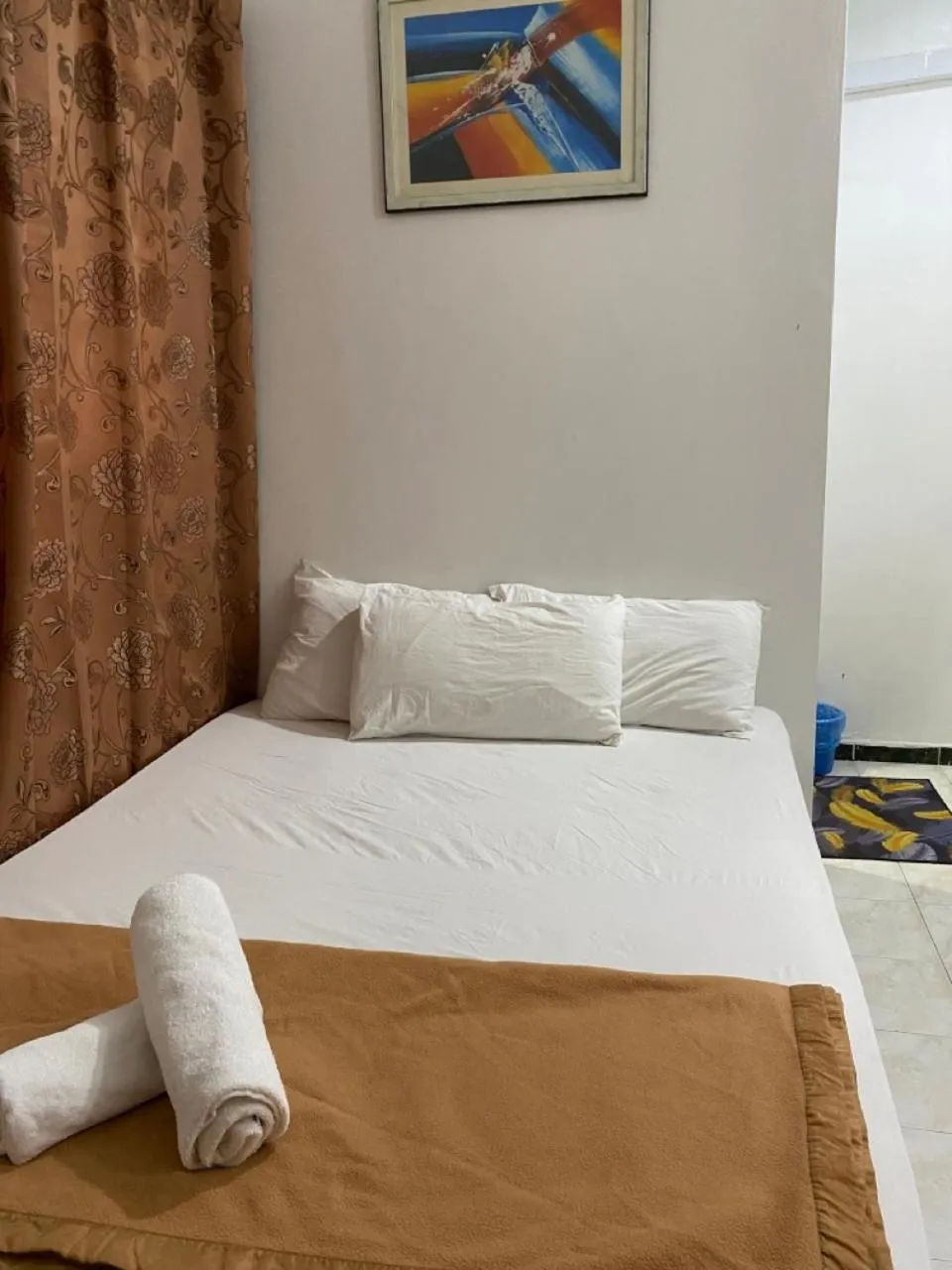 Bed in Raihan Beach Resort