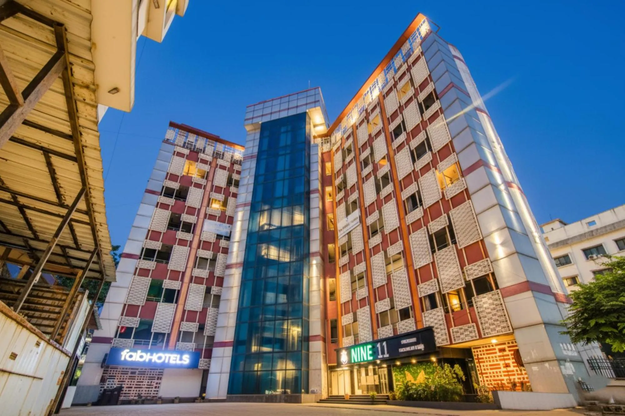 Property building in FabHotel Moro Rohini Sector 11