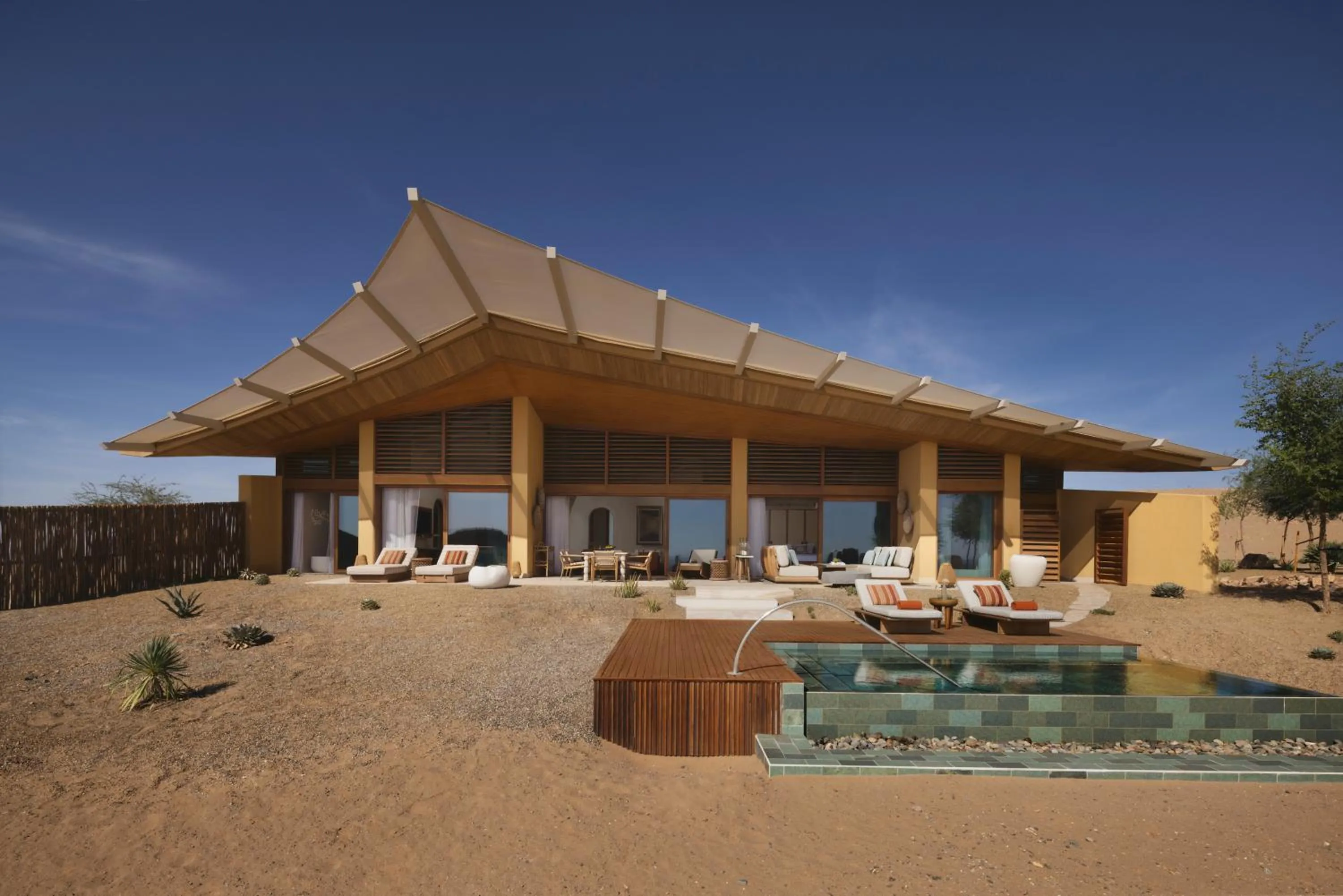 Patio in Six Senses Southern Dunes, The Red Sea