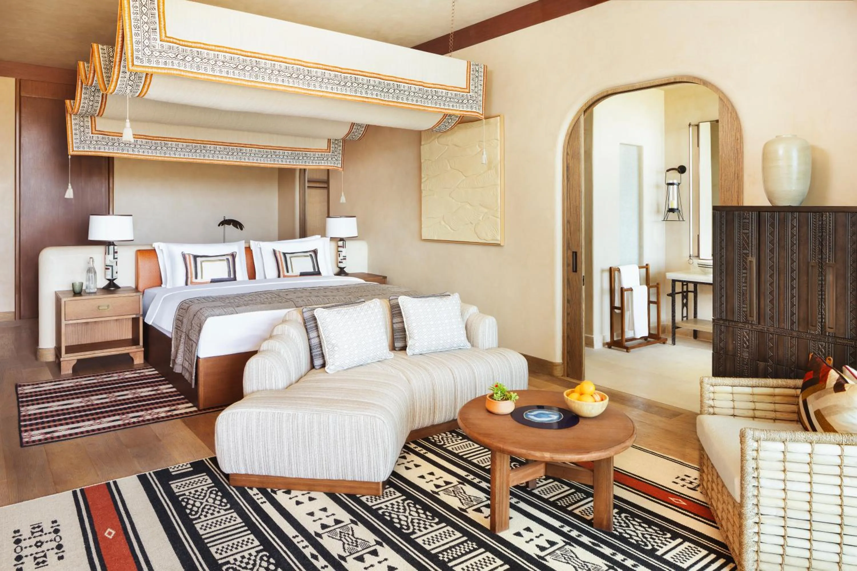 Bedroom, Bed in Six Senses Southern Dunes, The Red Sea