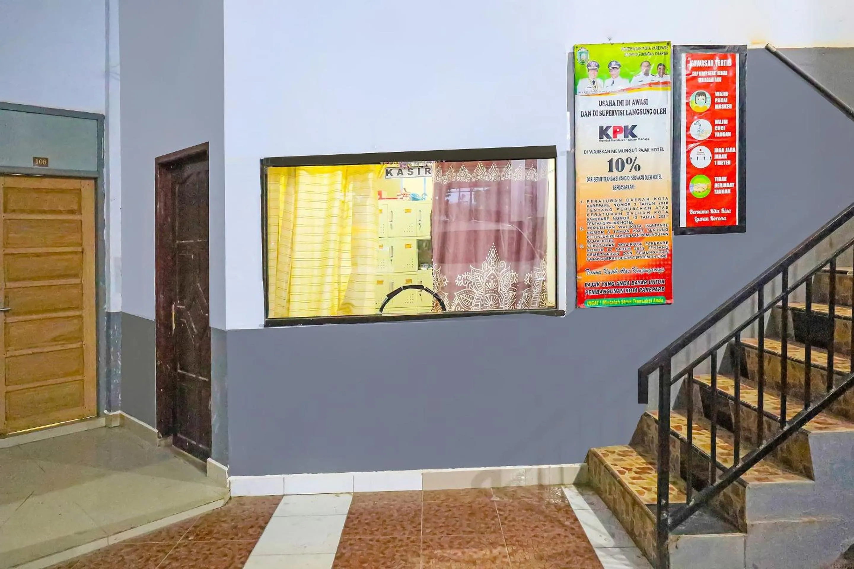 Lobby or reception in Hotel O Penginapan Metro Parepare