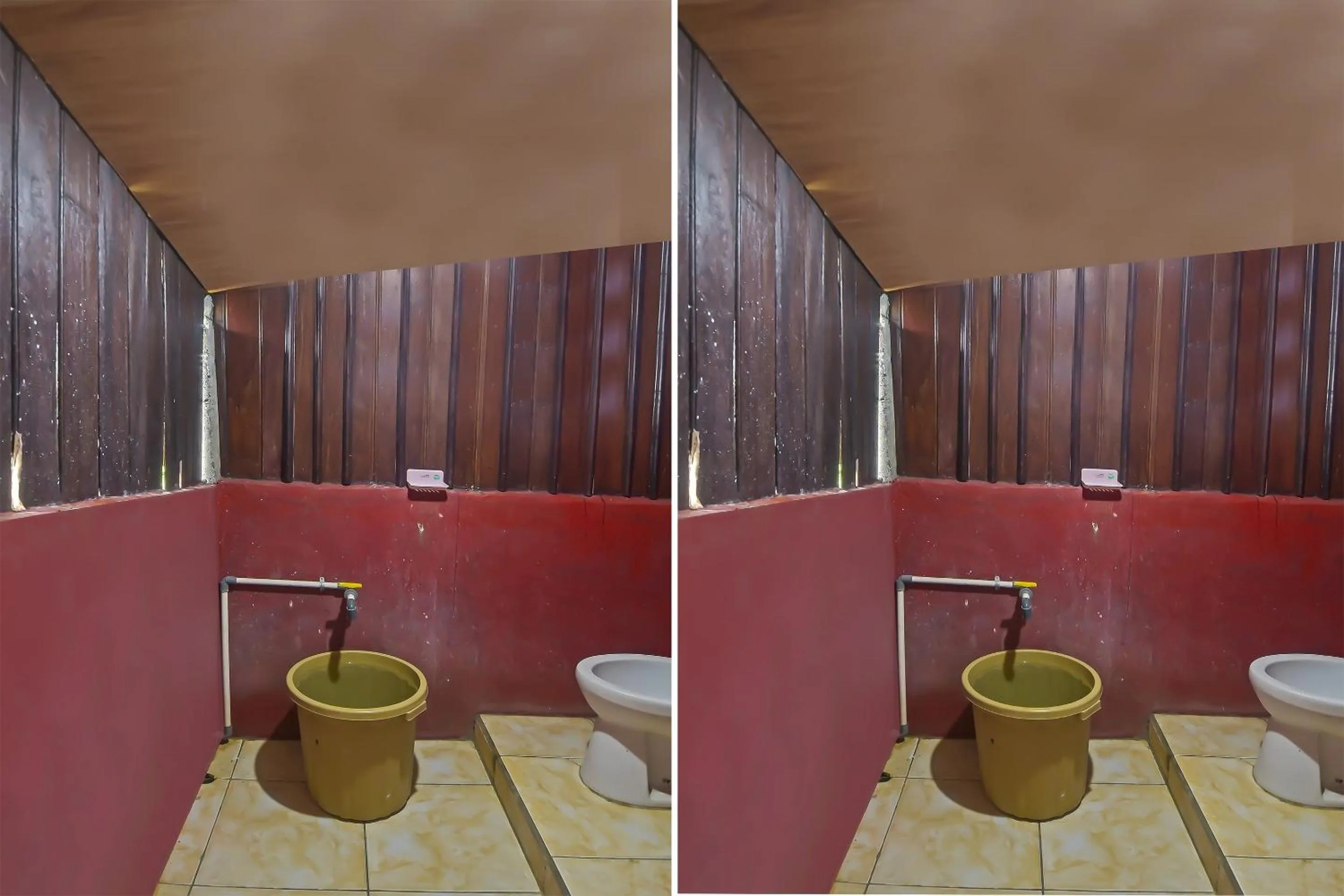 Bathroom in Hotel O Filadelfia Resto & Penginapan Near Benteng Moraya