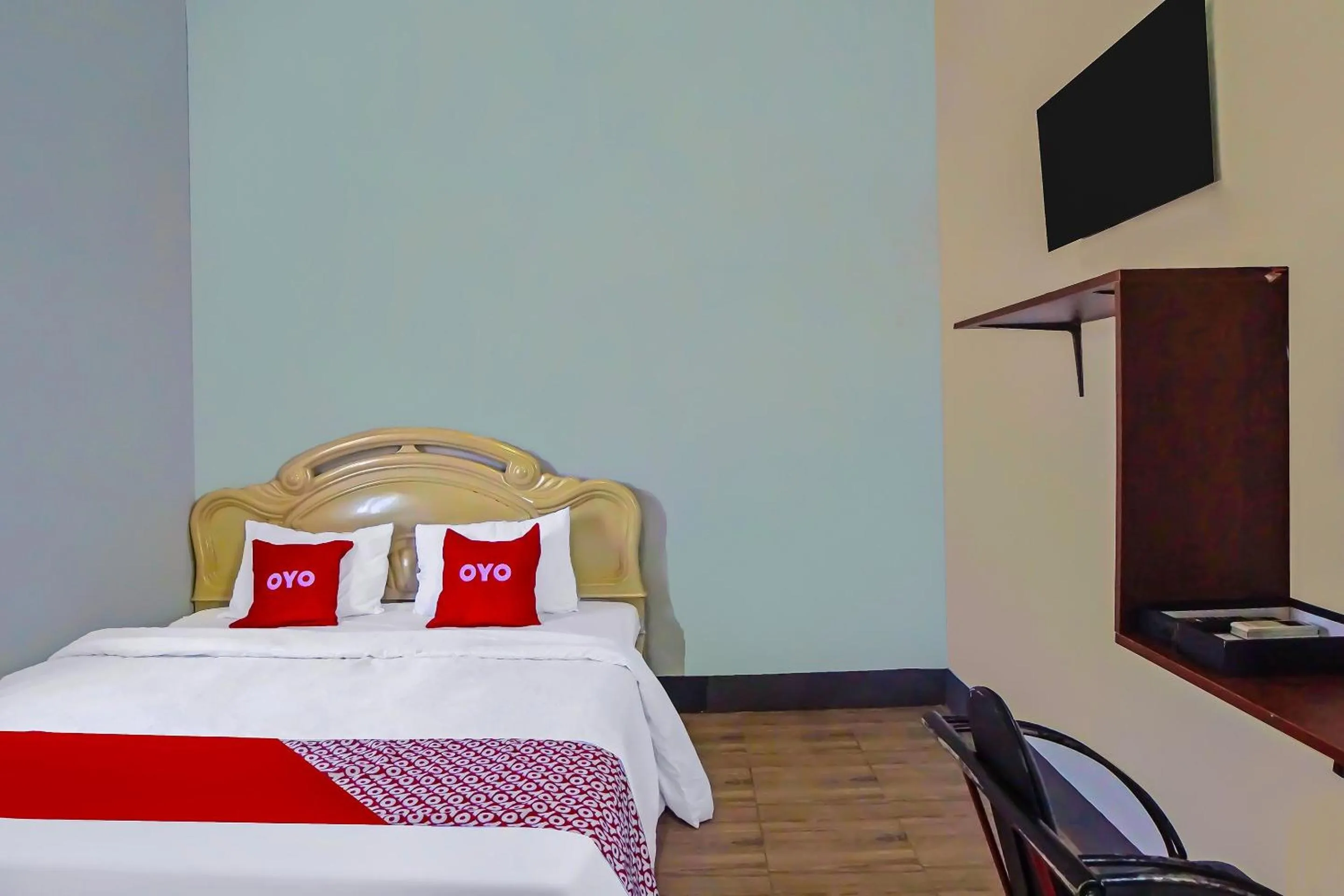 Bedroom, Bed in Hotel O Guesthouse Rantang