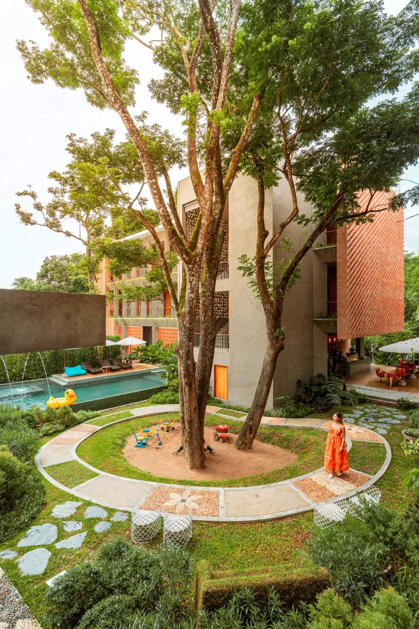 Garden in Proud Phu Fah Muang Chiang Mai