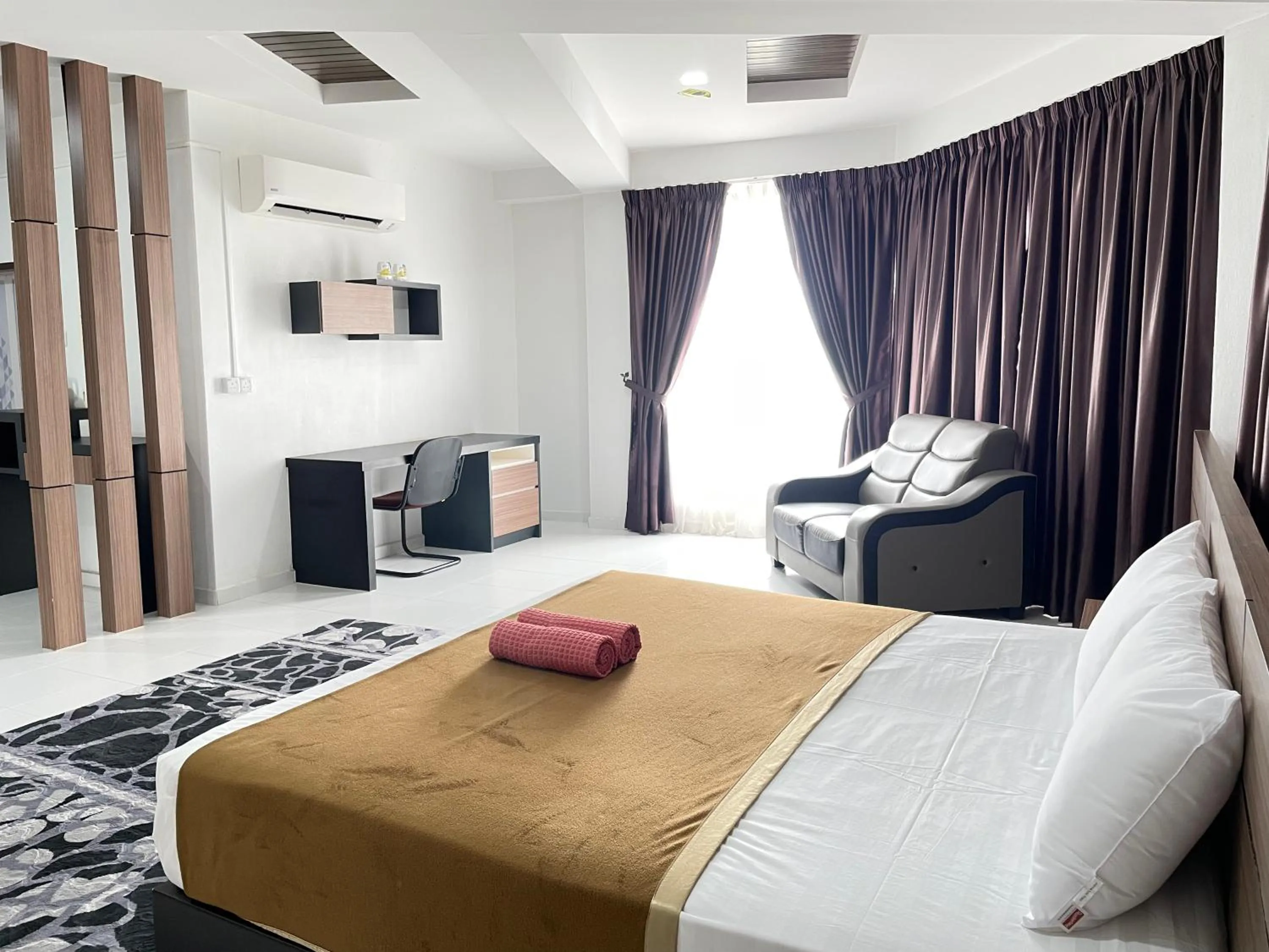 Bed in DZ Hotel Salor