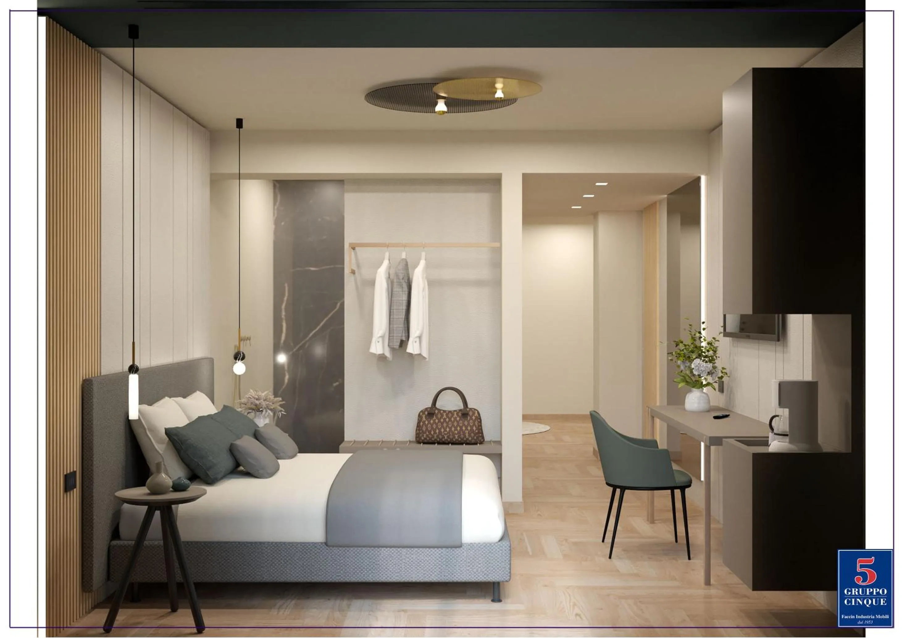 Bedroom, Bed in Hotel Drago - Garda Lake Collection