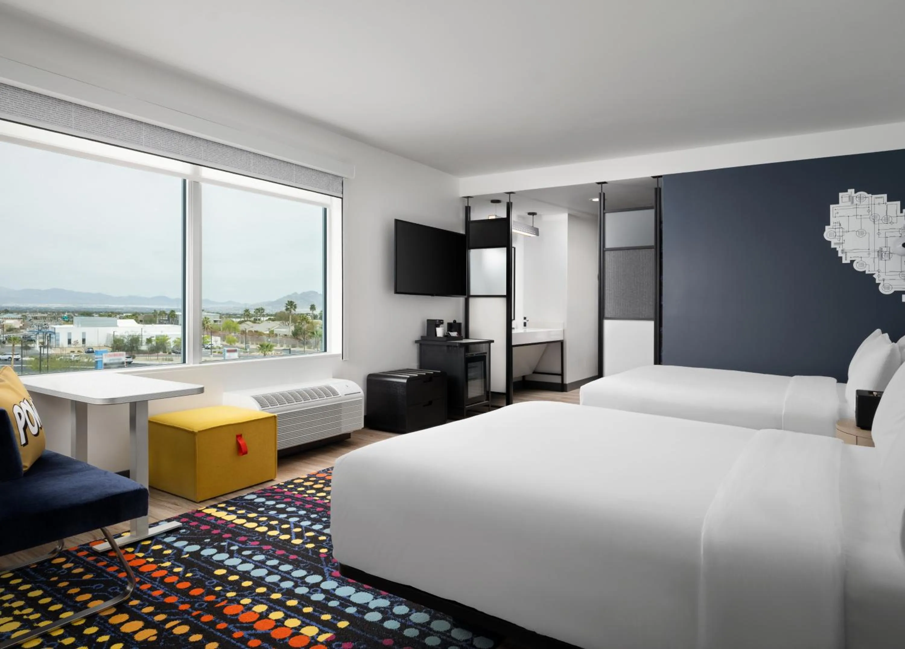 Bedroom, Bed in Aloft Henderson
