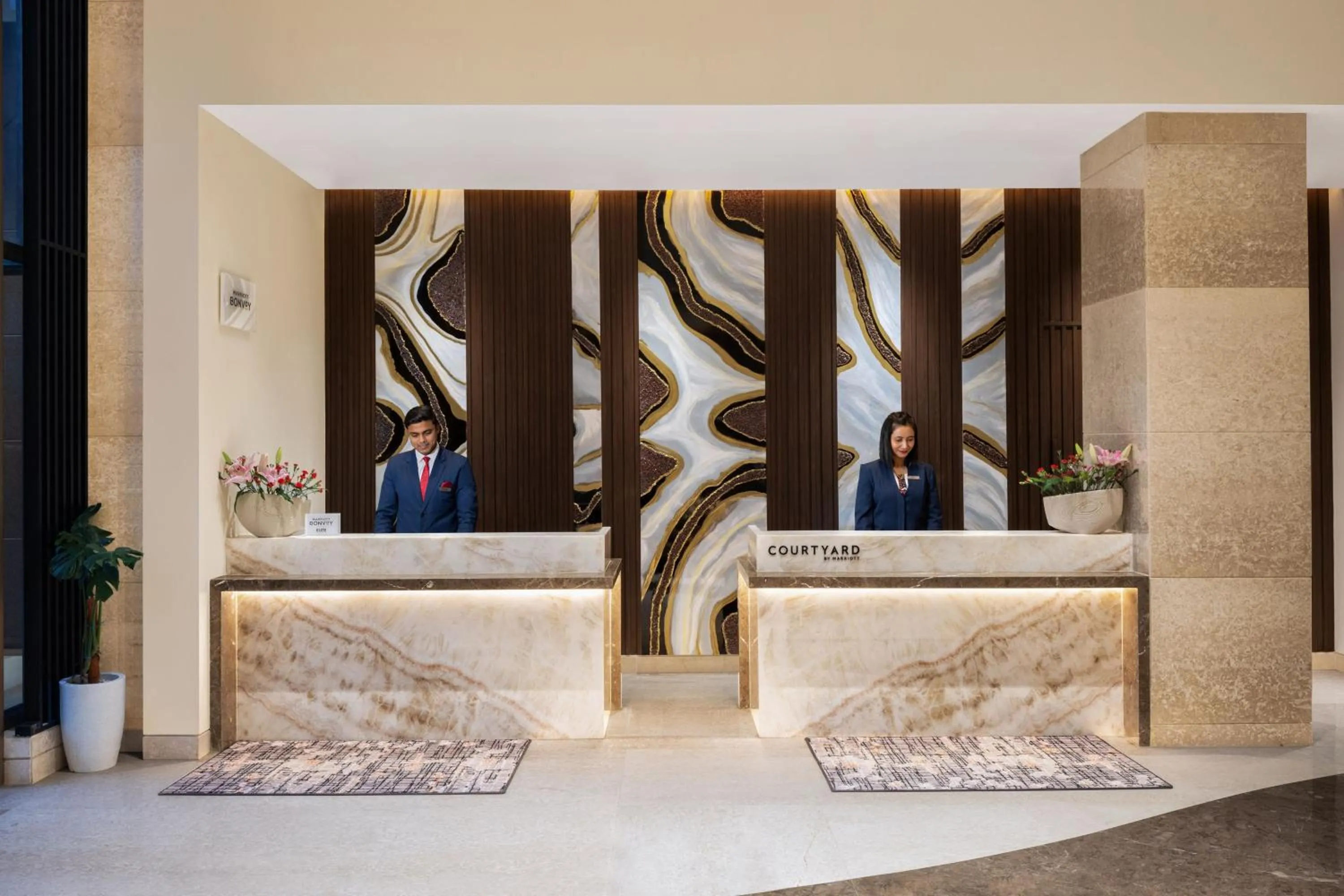 Lobby or reception in Courtyard by Marriott Shillong