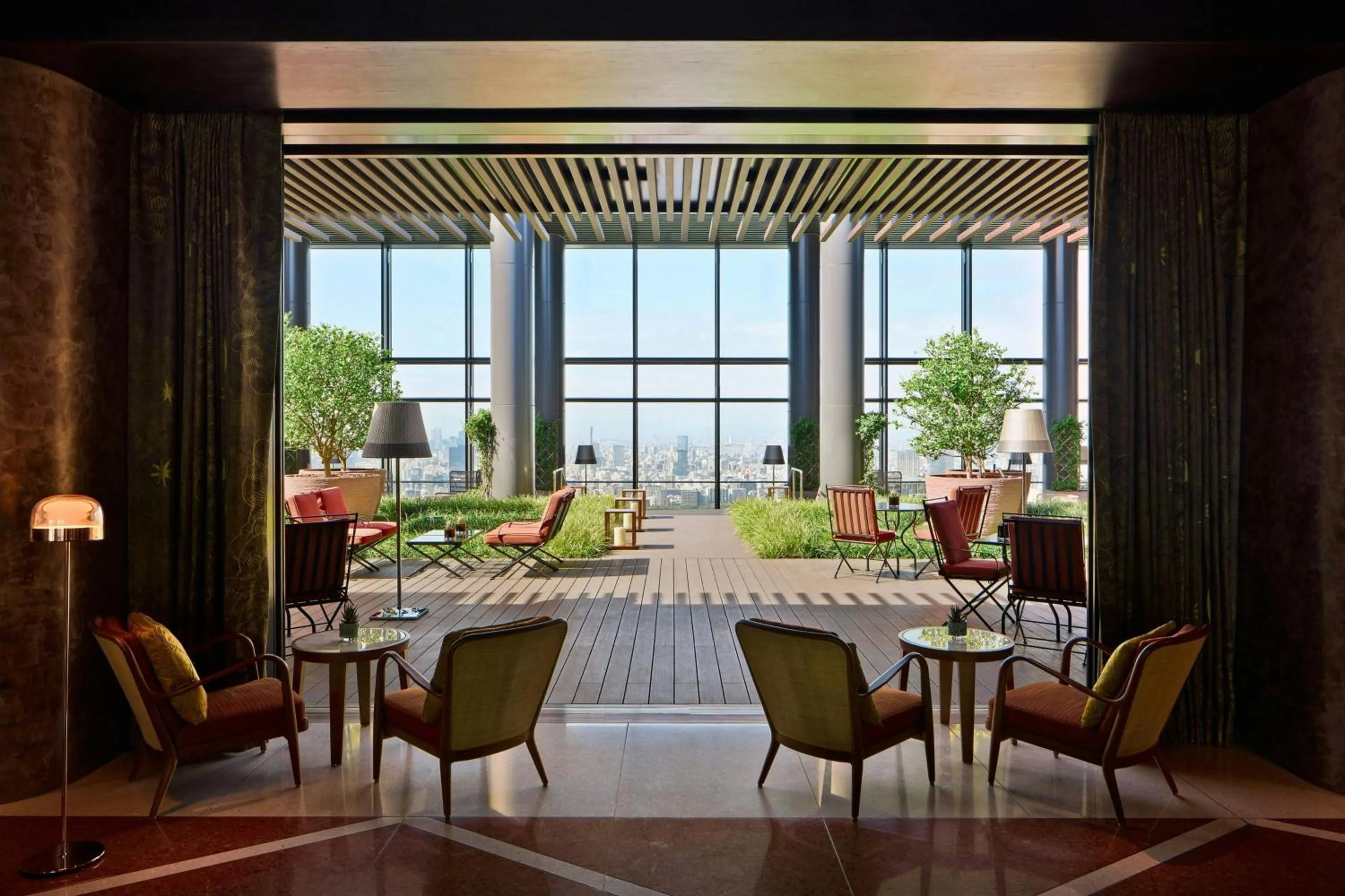 Lounge or bar in Bvlgari Hotel Tokyo