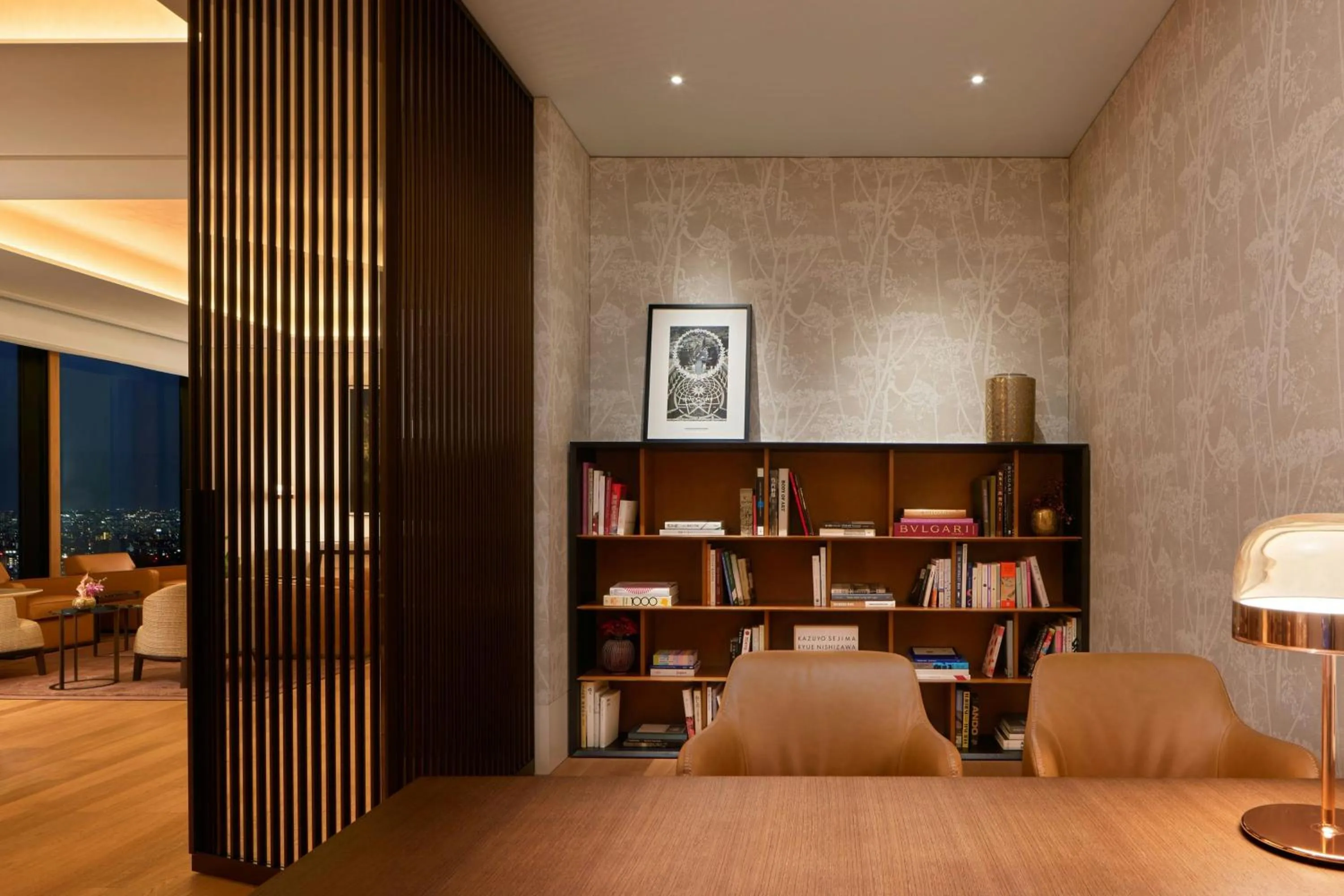 Photo of the whole room in Bvlgari Hotel Tokyo