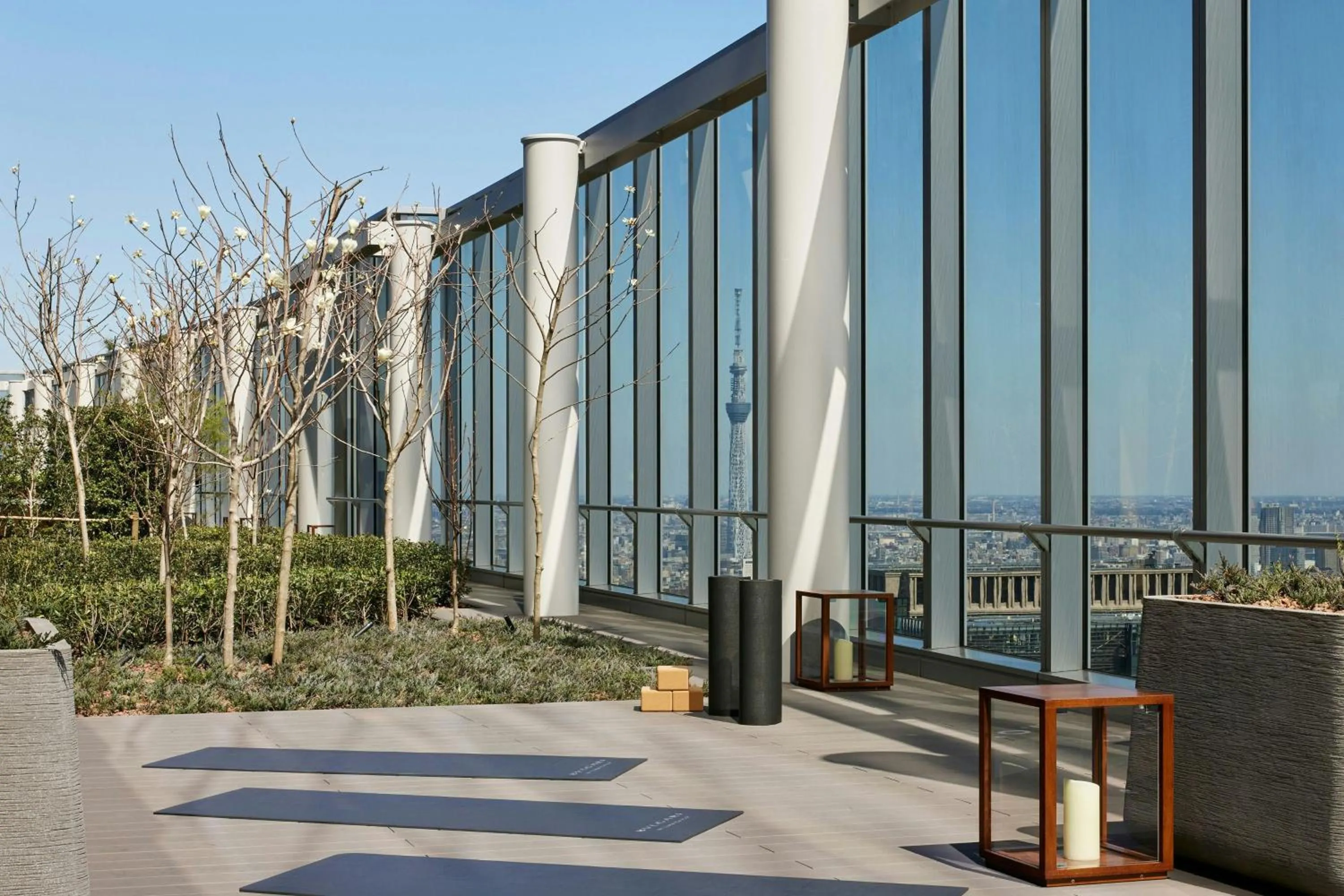 Fitness centre/facilities in Bvlgari Hotel Tokyo