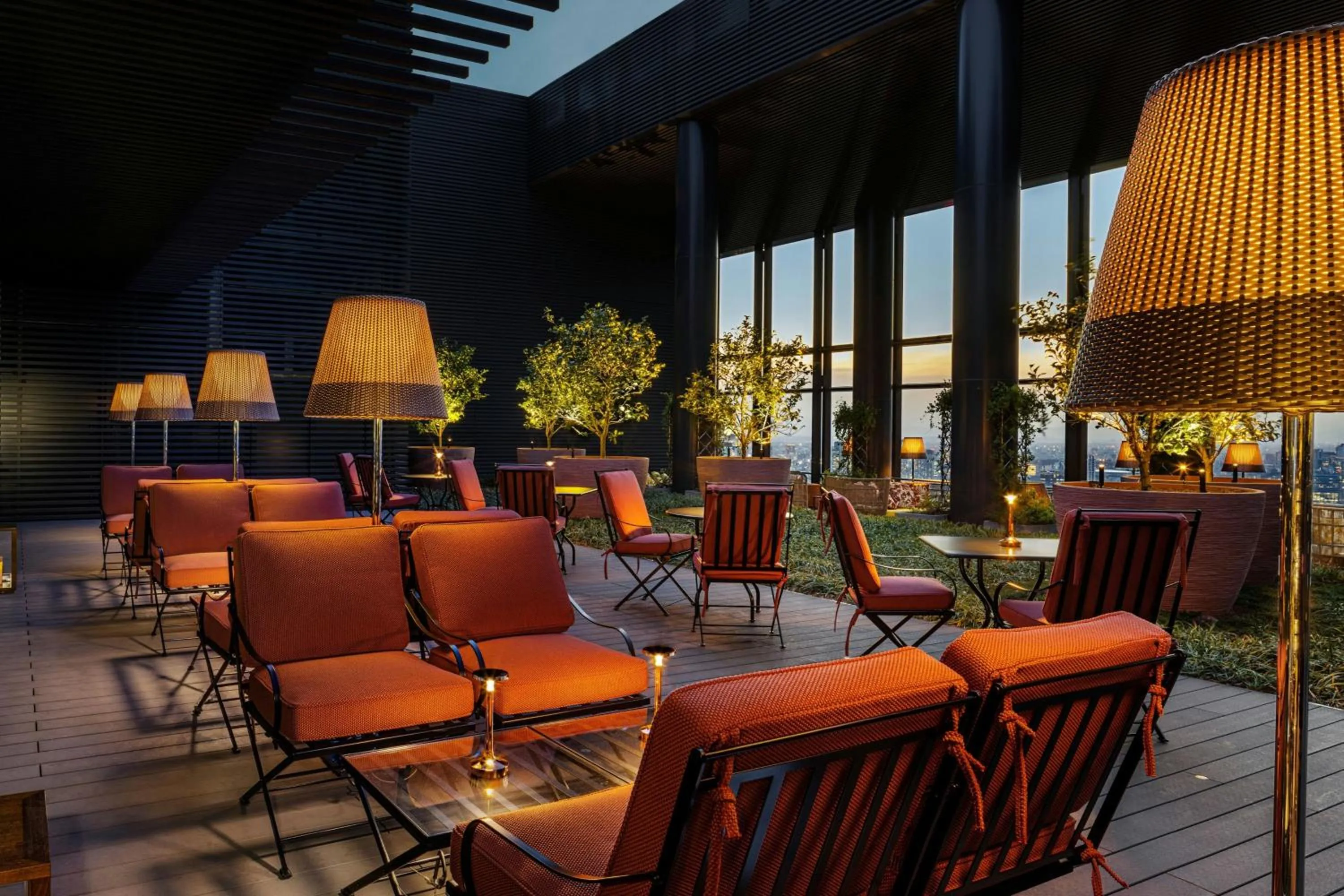 Lounge or bar in Bvlgari Hotel Tokyo