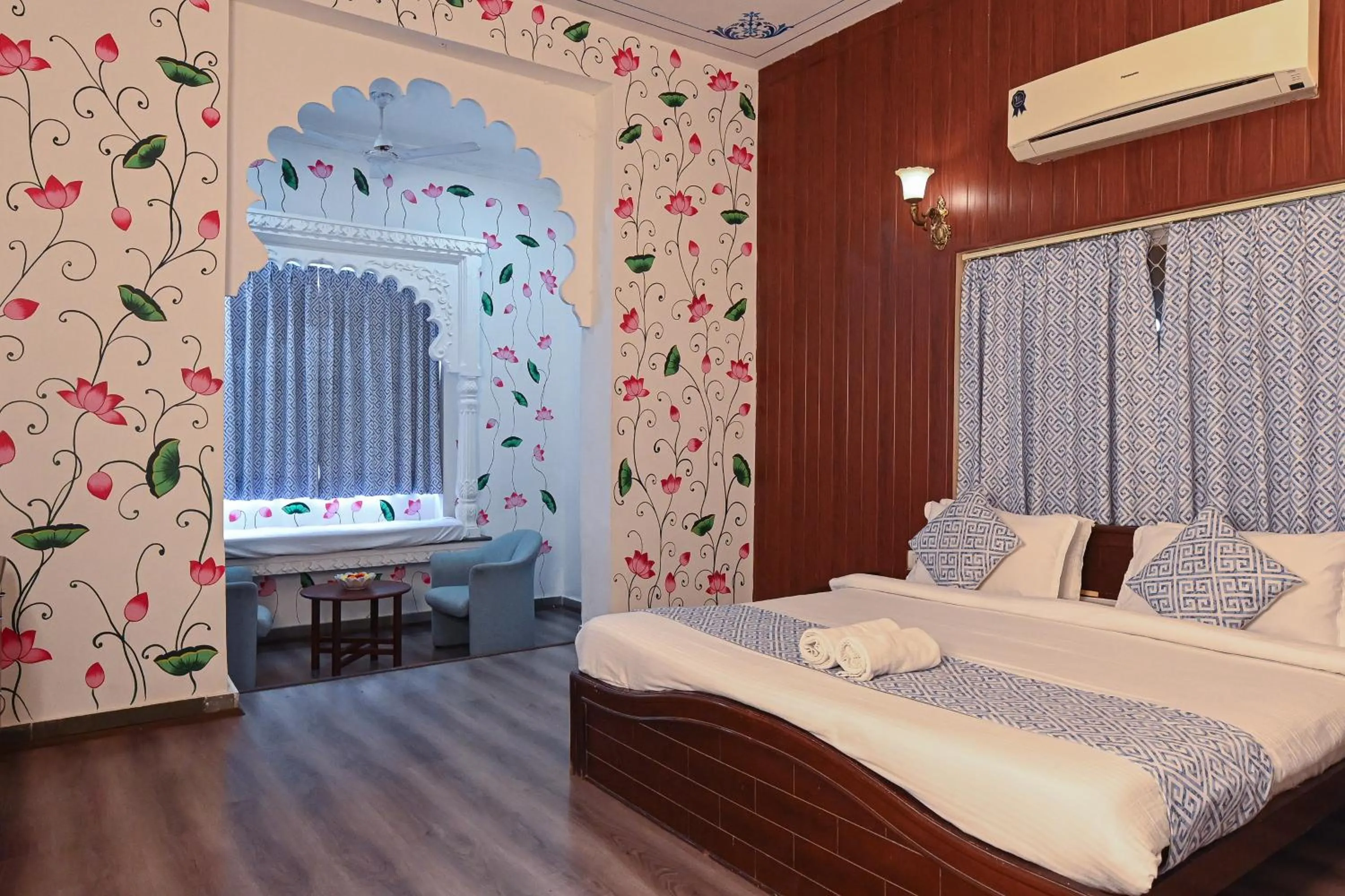 Bed in Pansal Kothi - A Boutique Hotel
