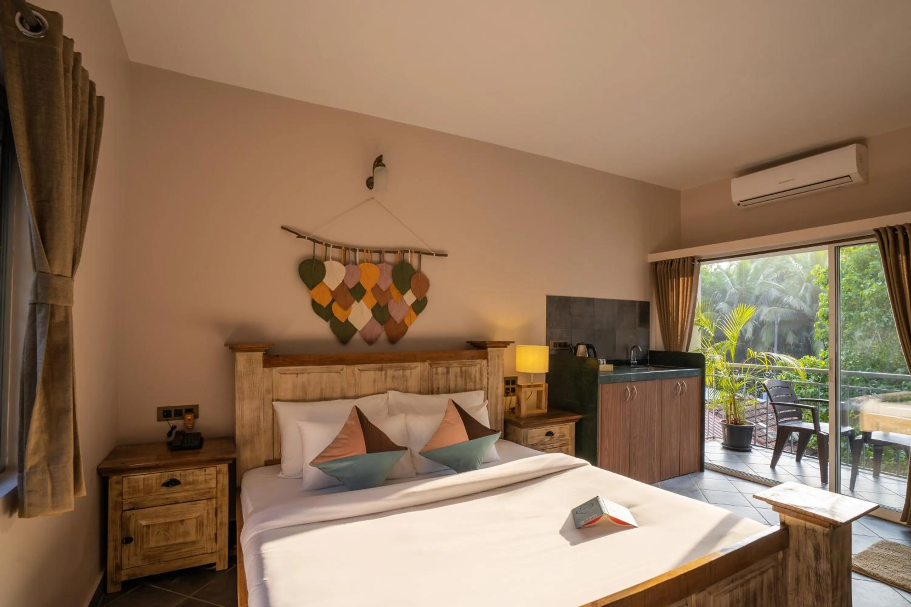 Bed in Zostel Goa, Morjim