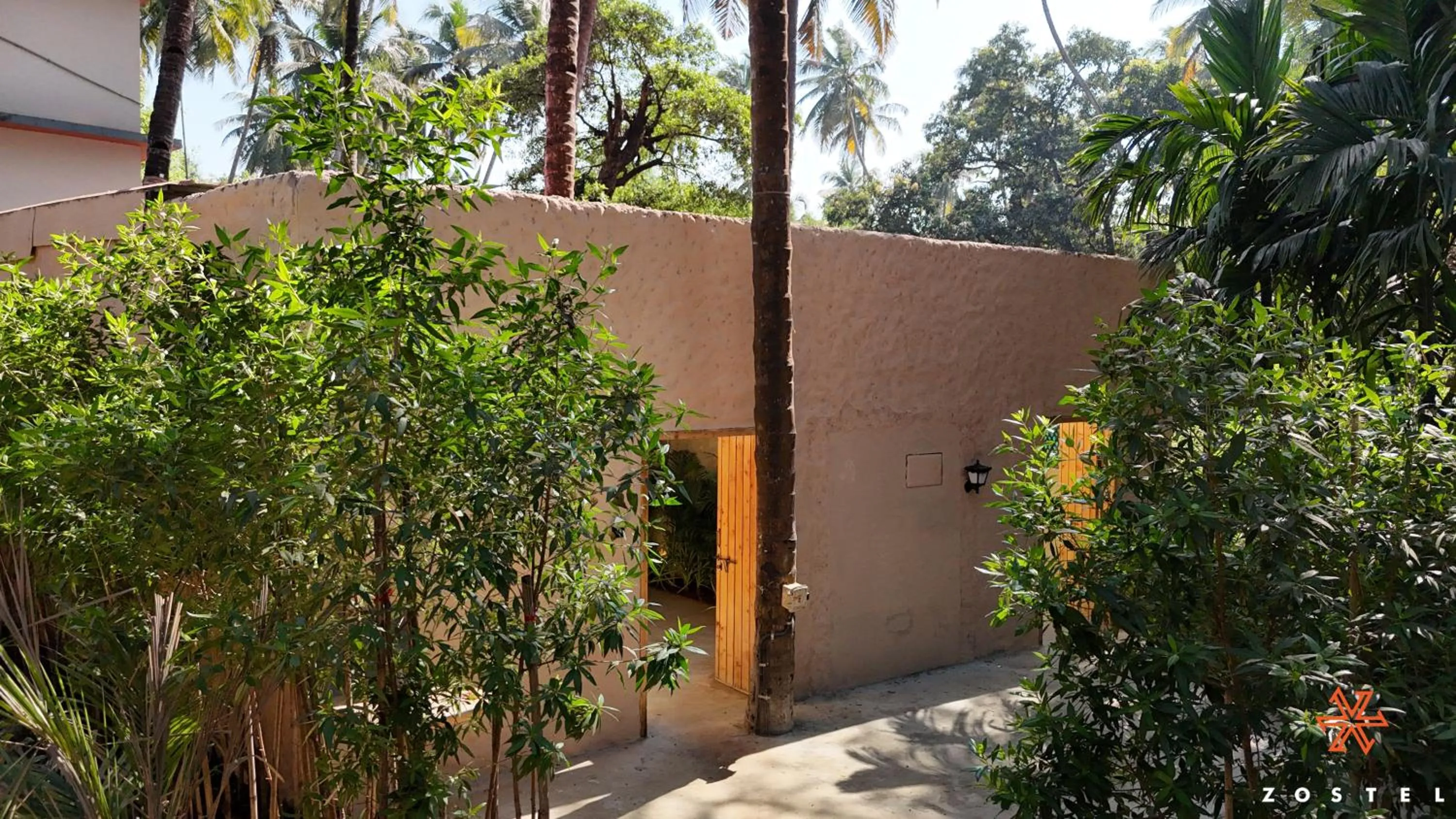 Property building in Zostel Goa, Morjim