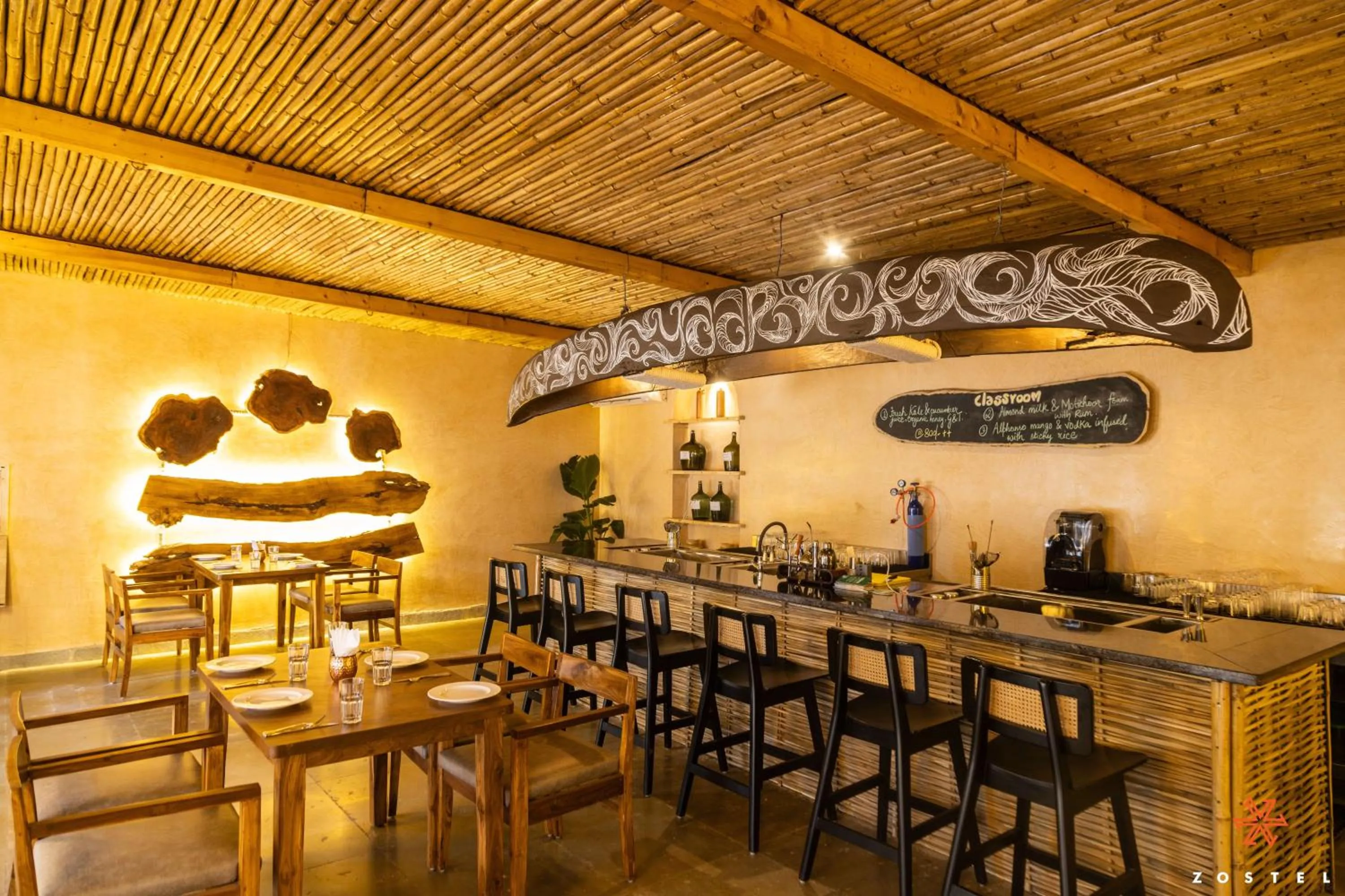 Restaurant/places to eat in Zostel Goa, Morjim