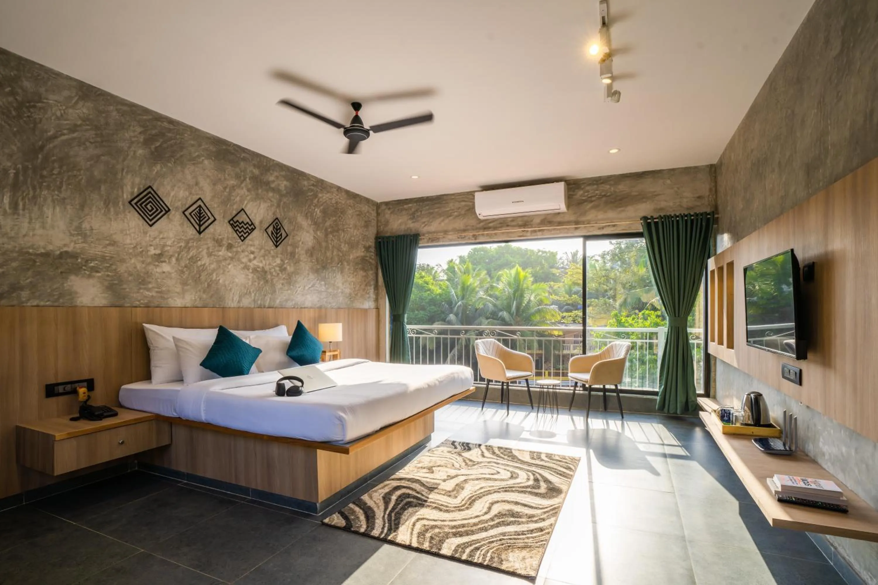 Bed in Zostel Goa, Morjim