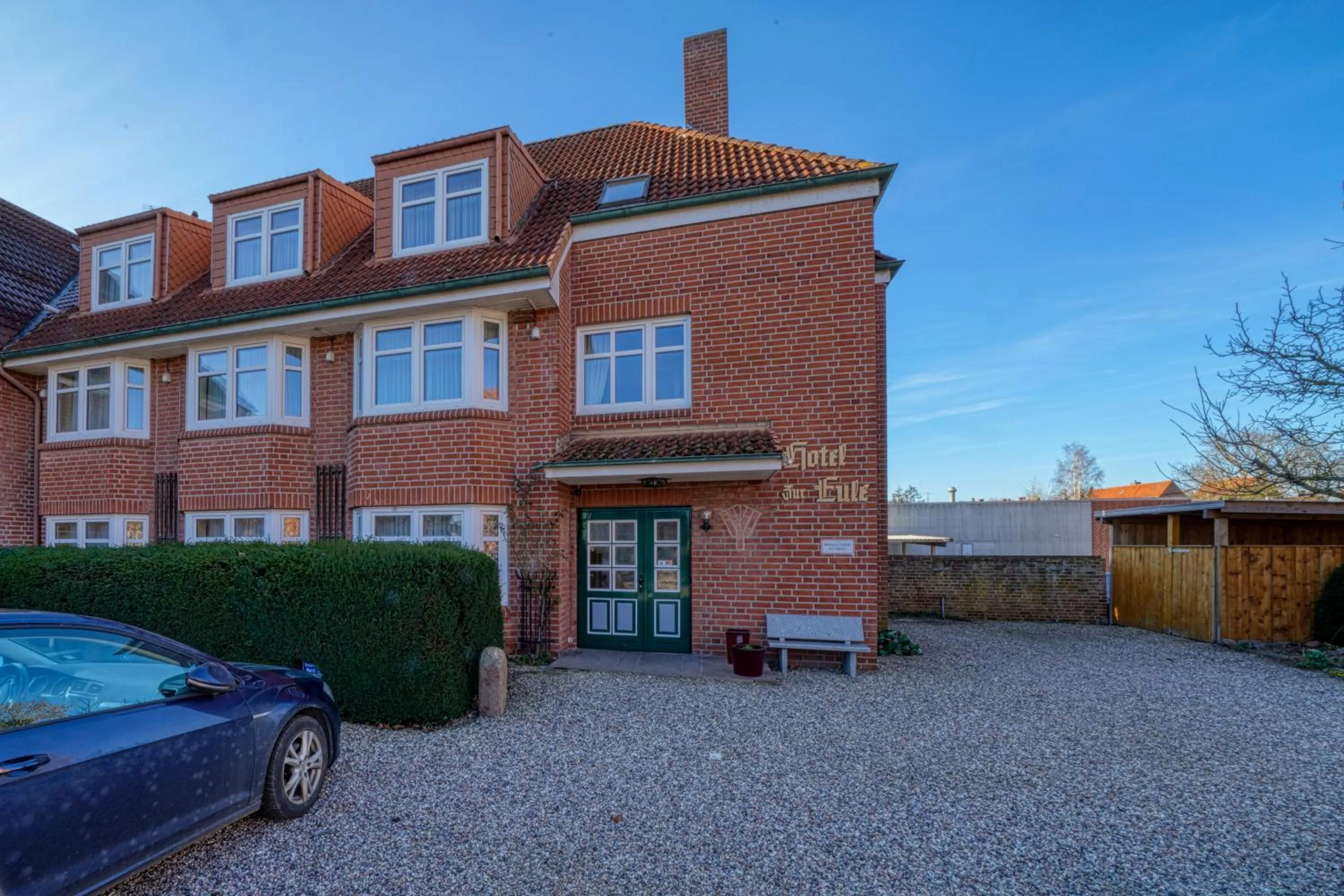 Property building in Hotel Zur Eule