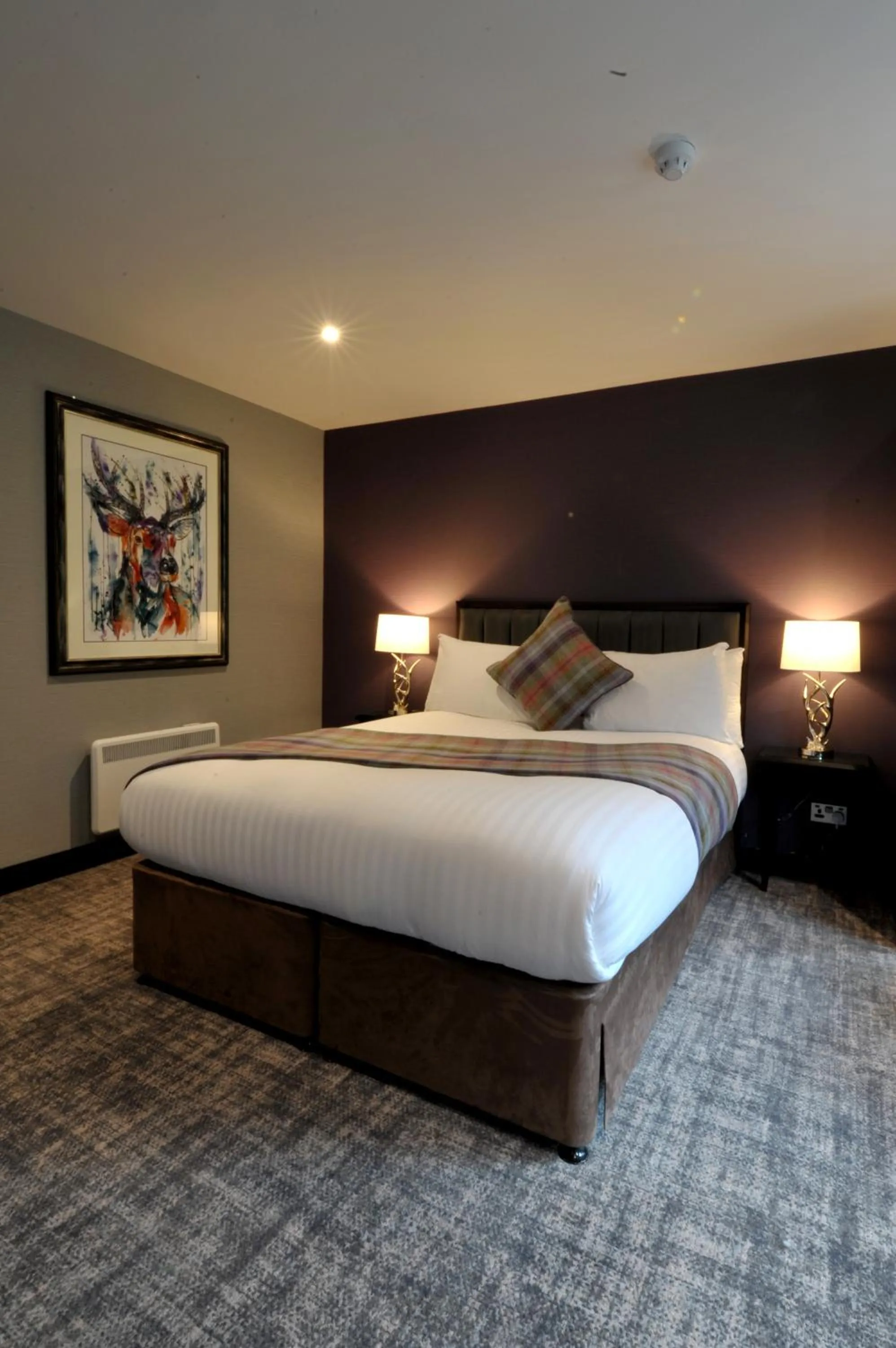 Bed in The Beach House Loch Lomond