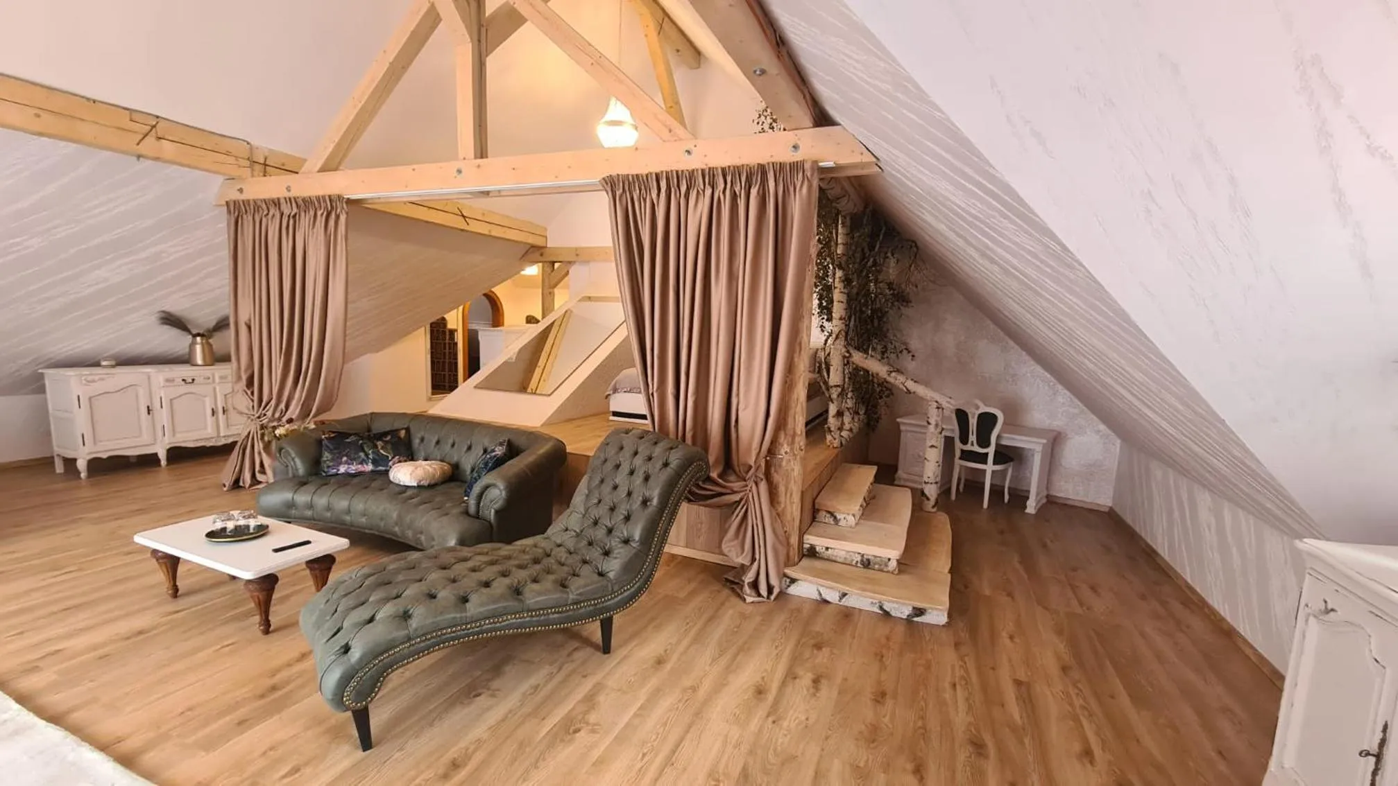 Photo of the whole room in Conacul Radacinilor