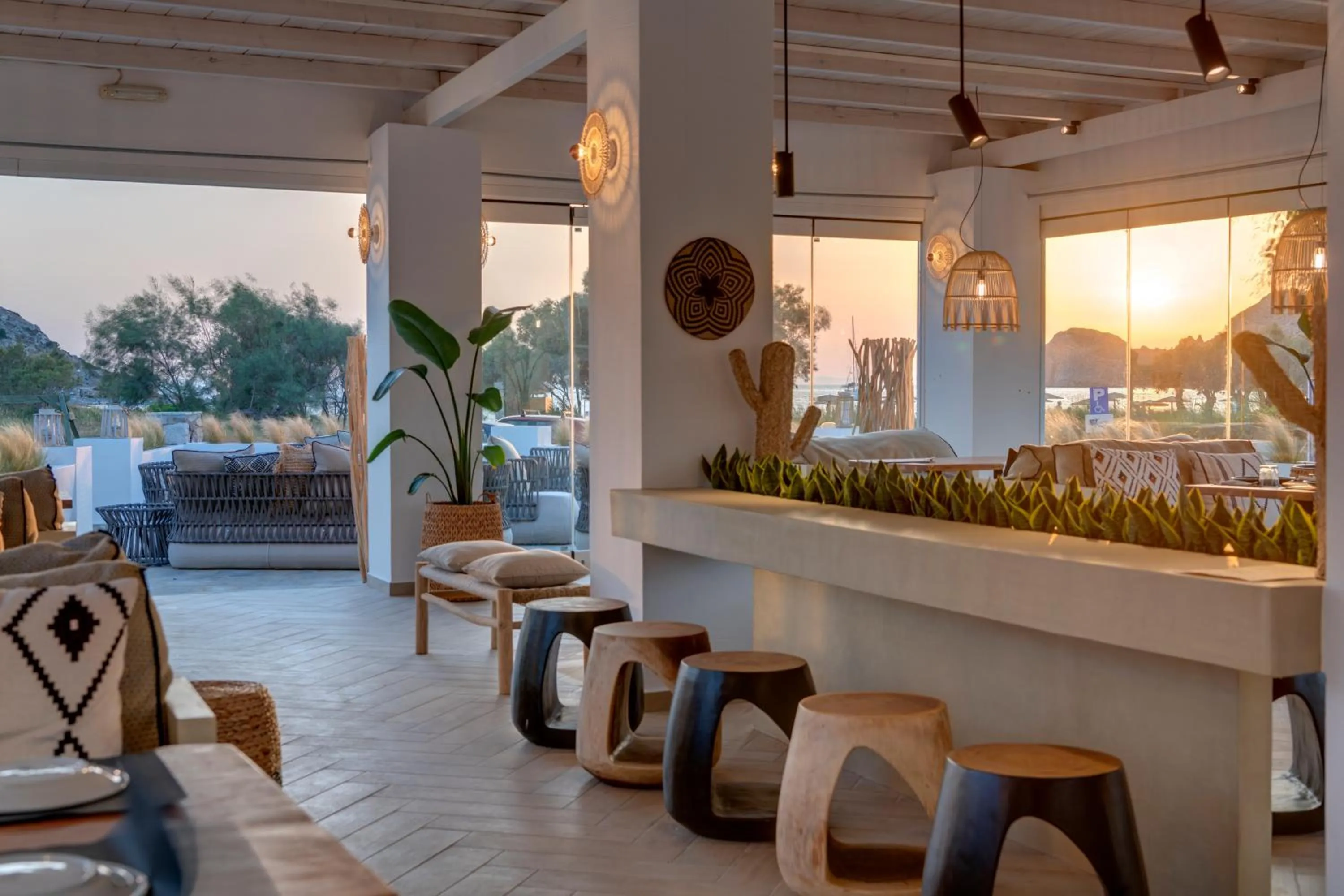 Dining area in Hotel Benois