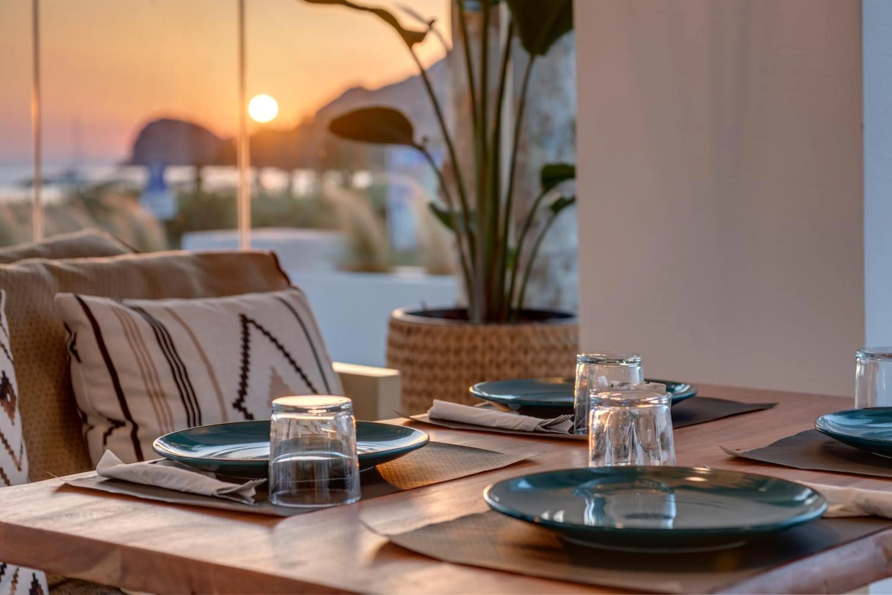 Dining area in Hotel Benois