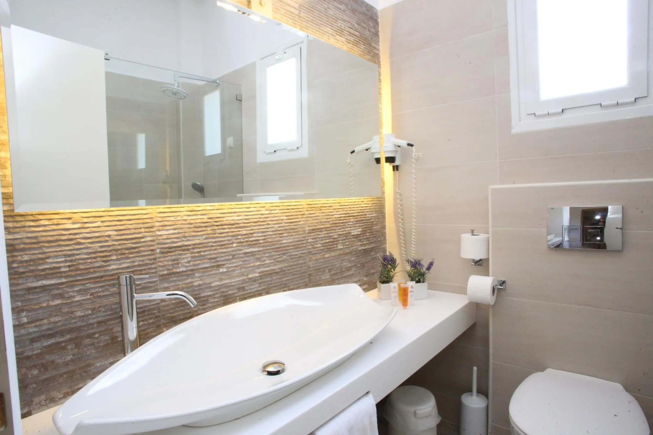 Shower in Hotel Benois