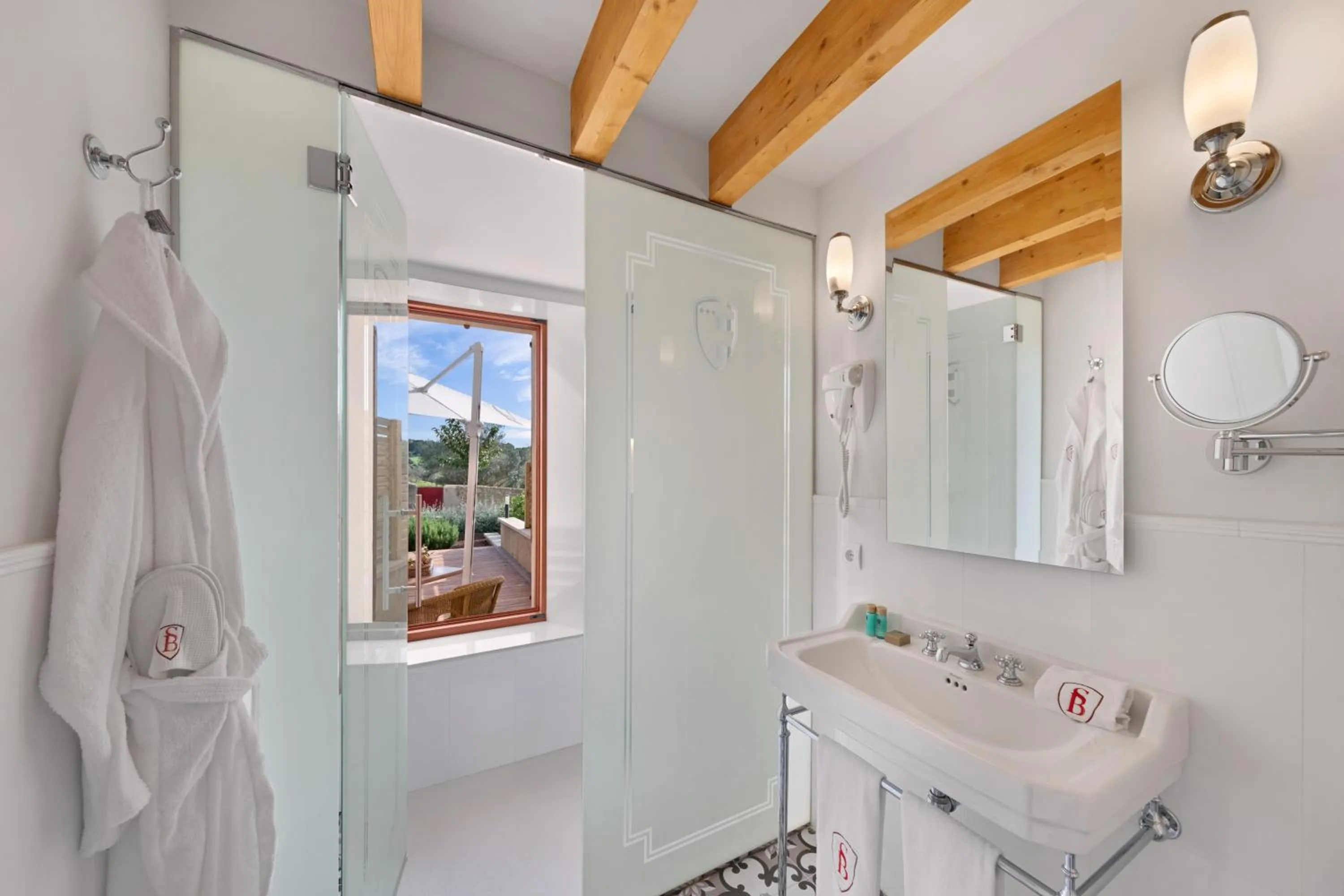 Shower in Finca Sa Bastida Luxury Retreat & Spa Adults Only - Over 14