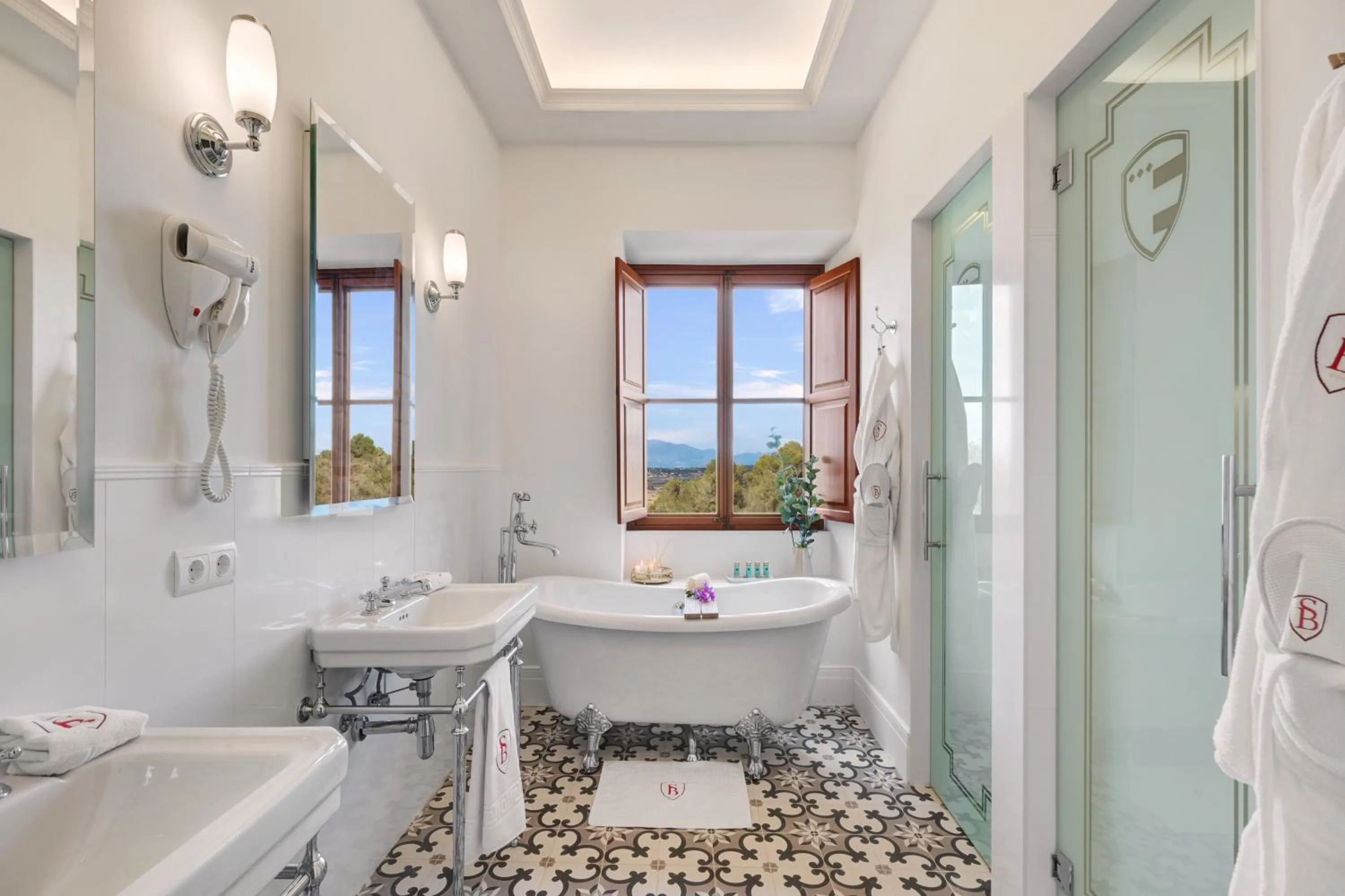 Shower in Finca Sa Bastida Luxury Retreat & Spa Adults Only - Over 14