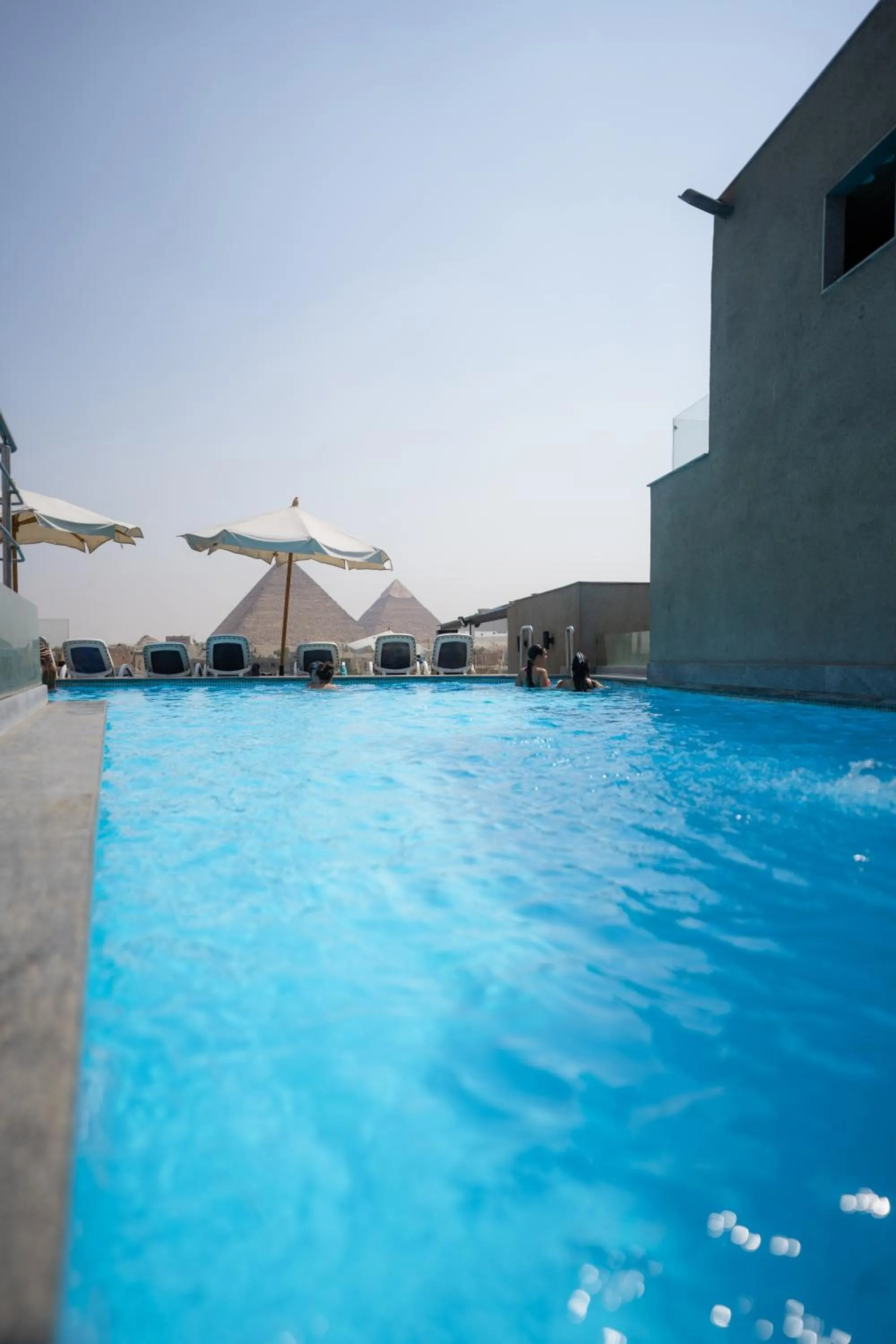 Swimming pool in Pyramid Front Hotel