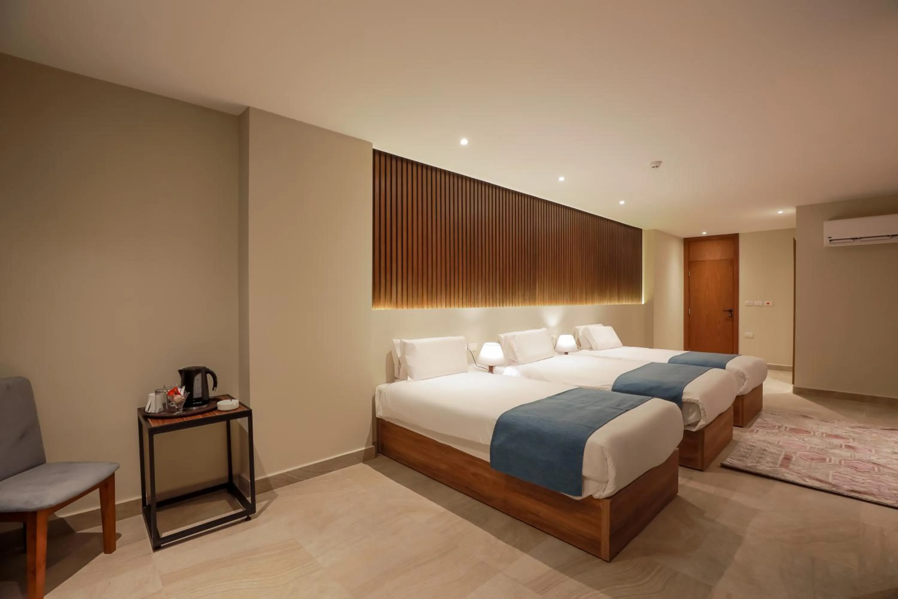 Bed in Pyramid Front Hotel