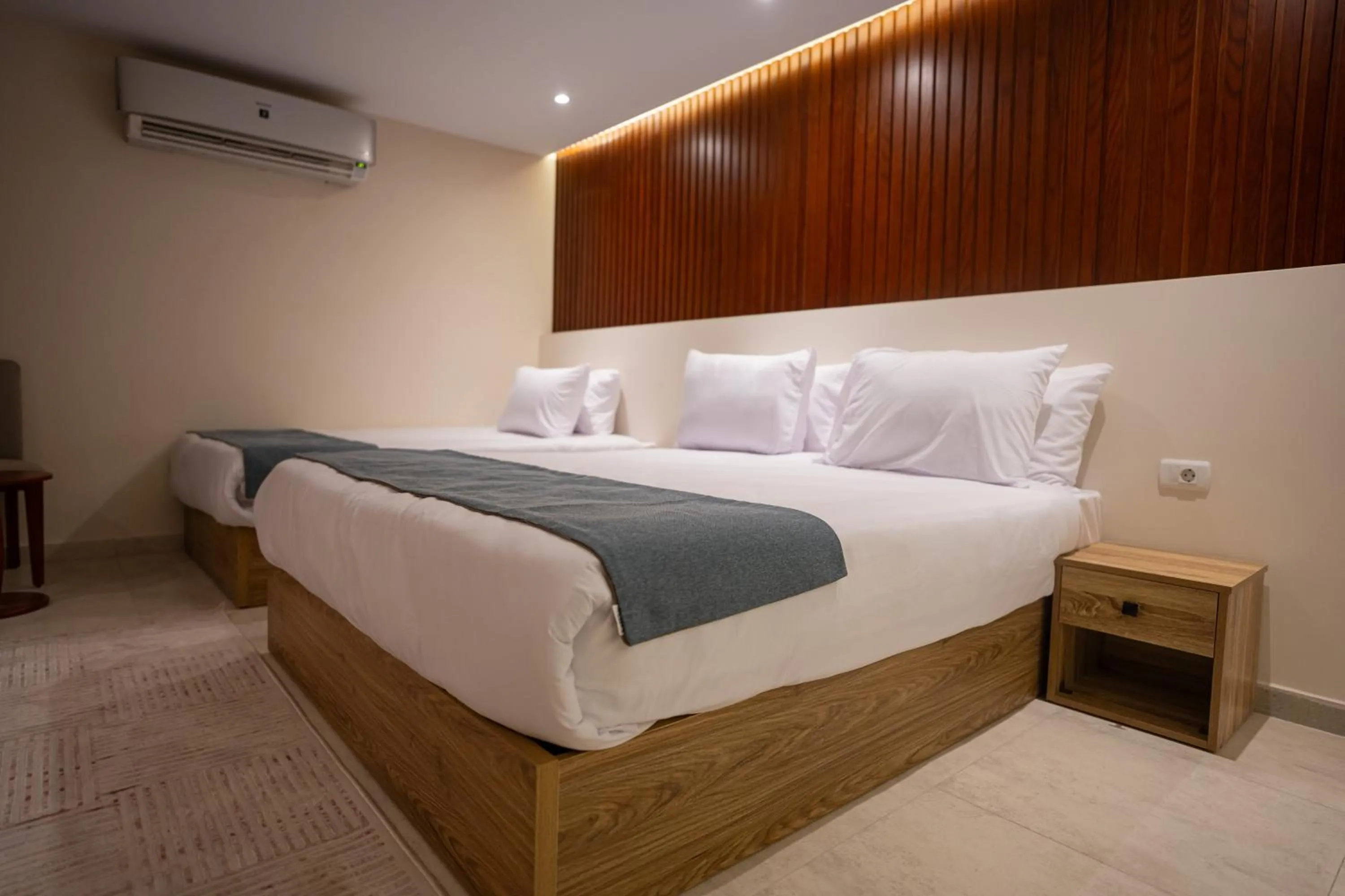 Bedroom, Bed in Pyramid Front Hotel