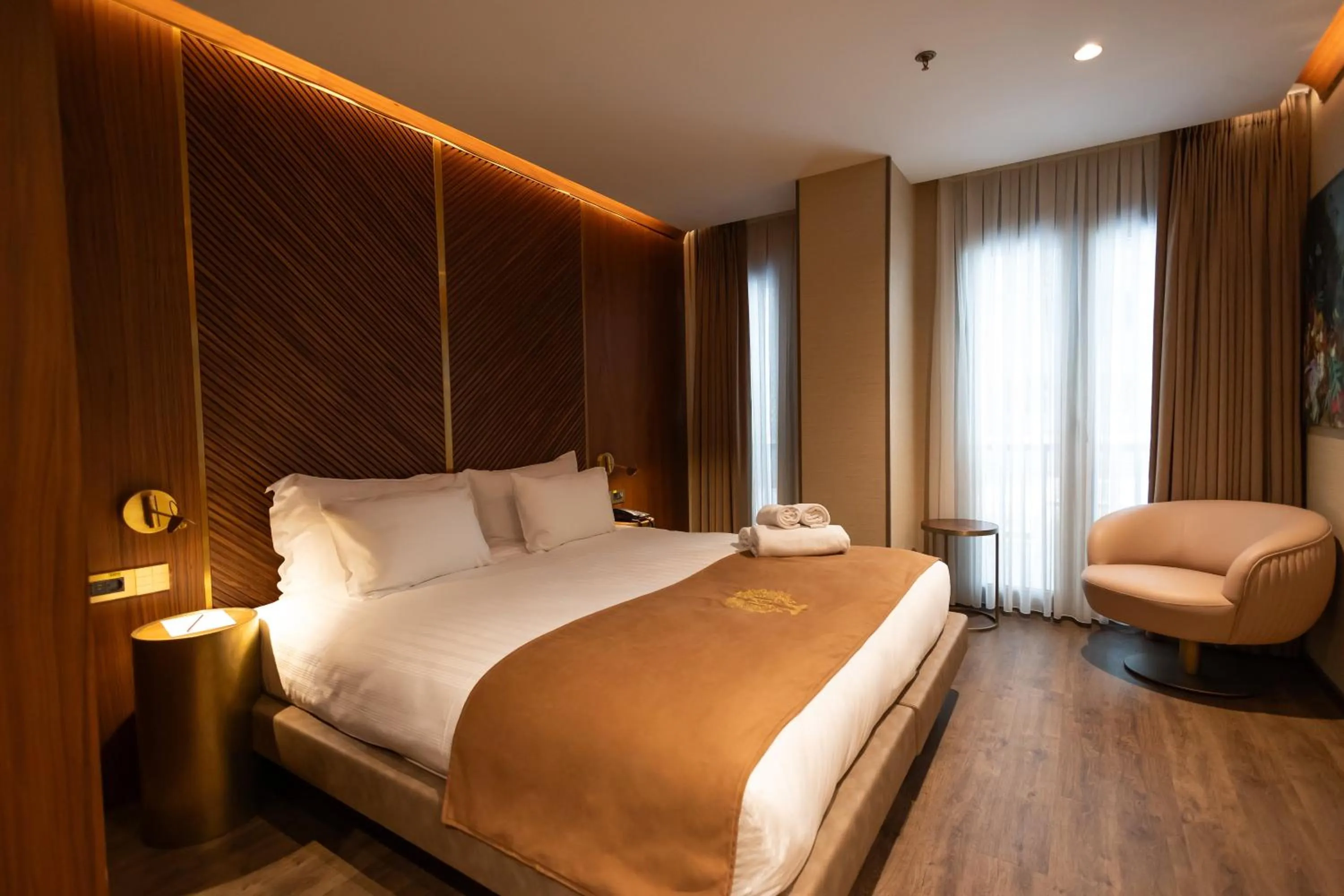 Bed in Kate Hotel Special Class & SPA