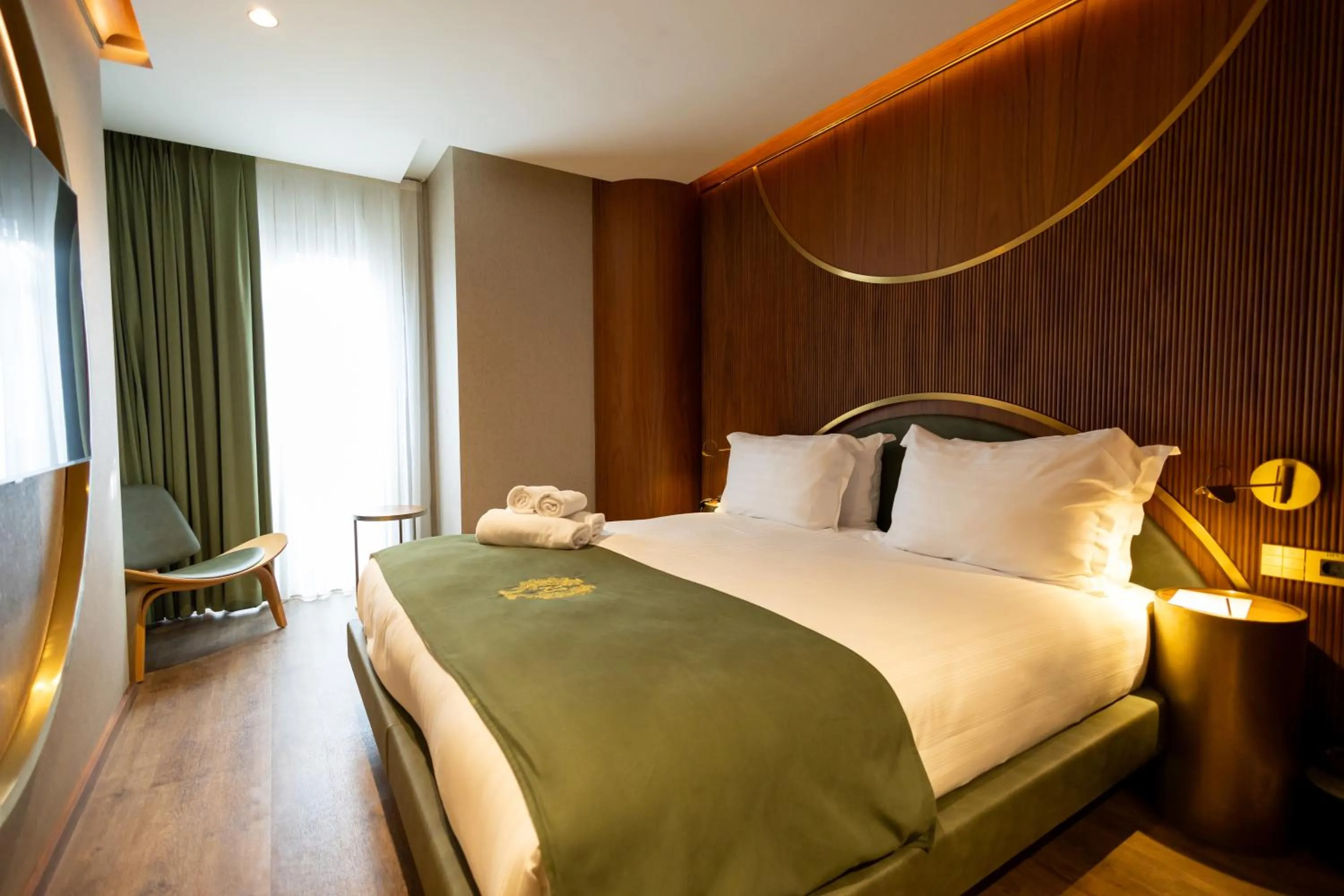 Bed in Kate Hotel Special Class & SPA