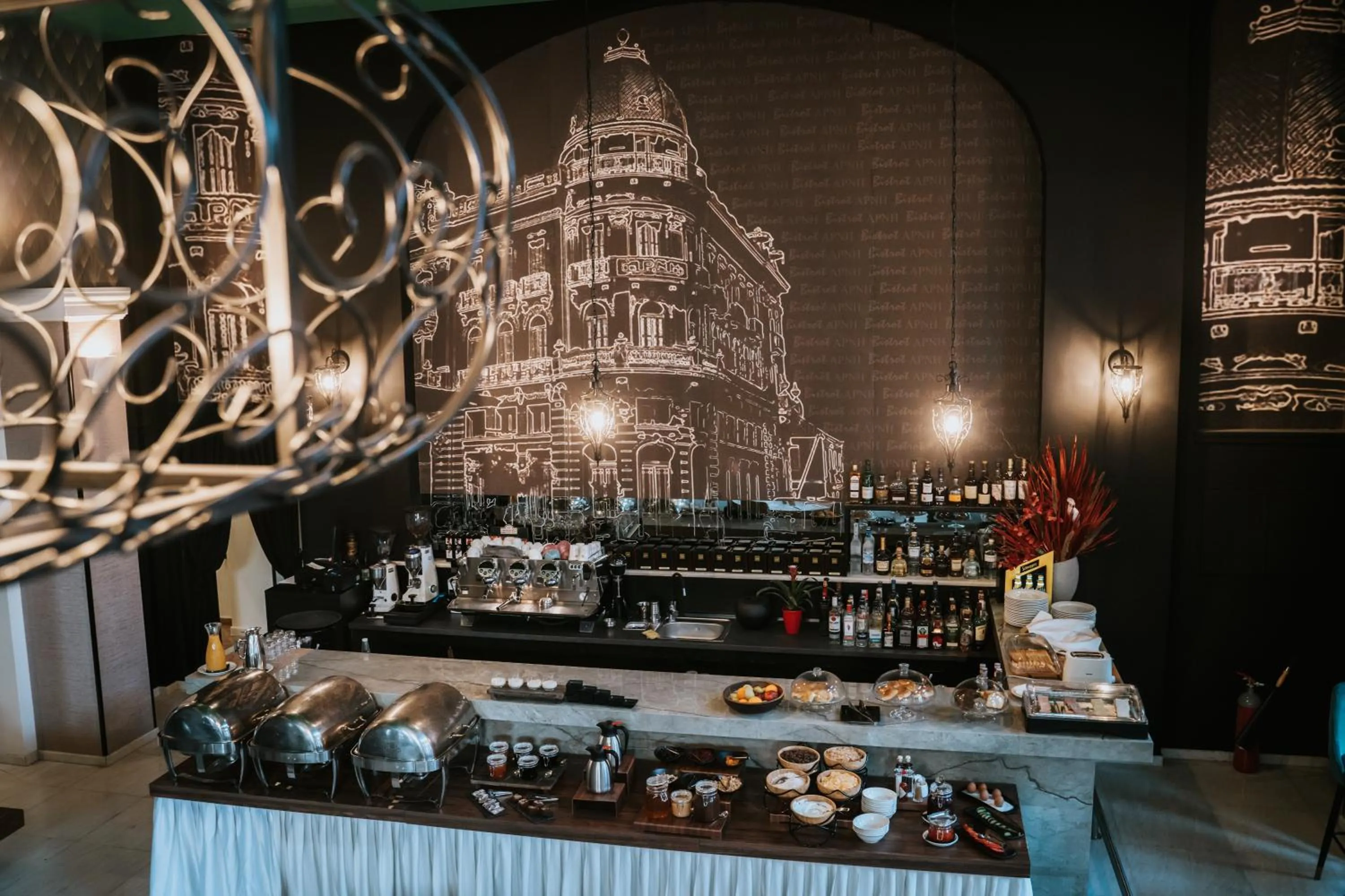 Breakfast in Arni Hotel Domotel