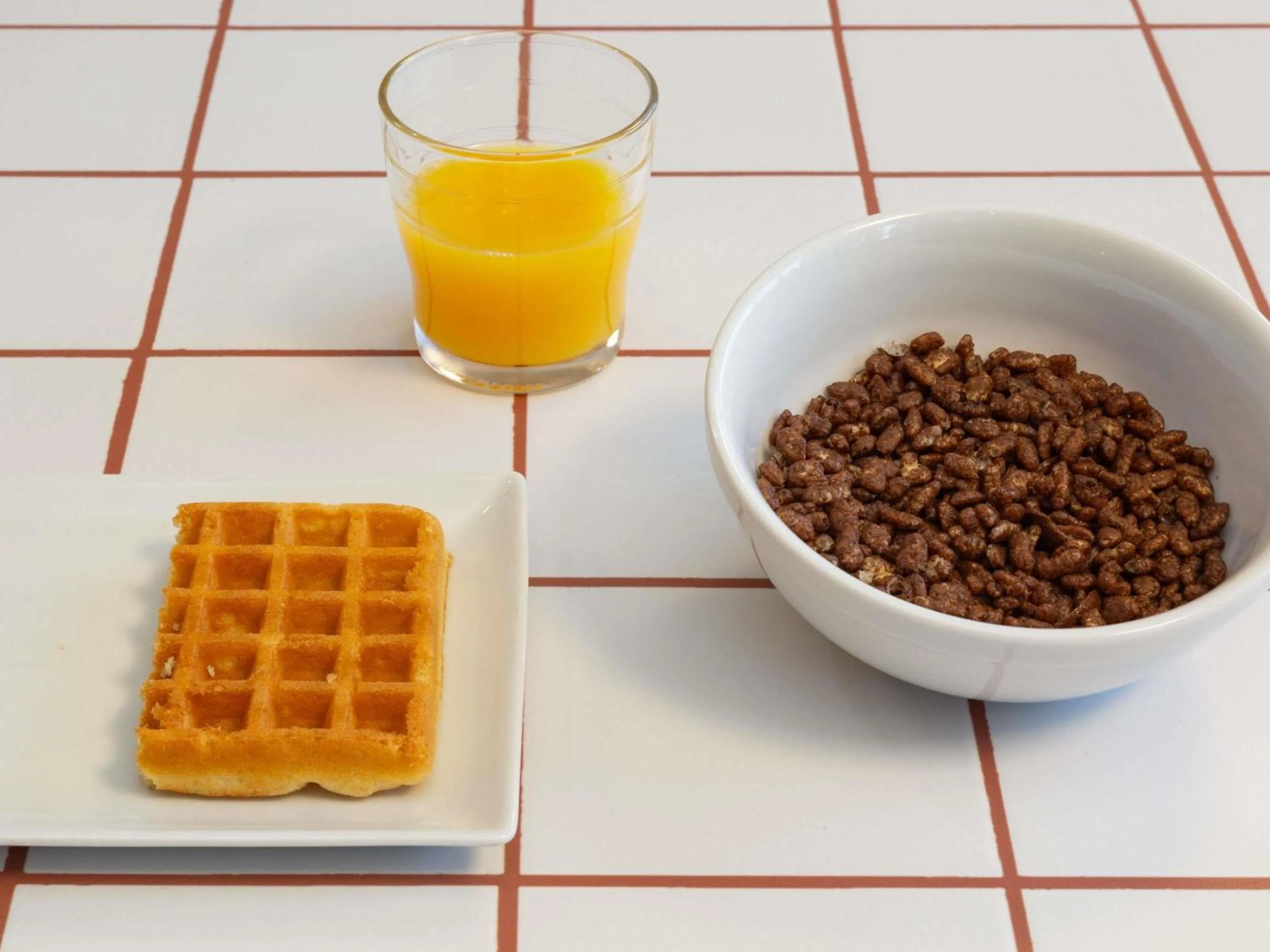 Breakfast in ibis budget Tours Sud