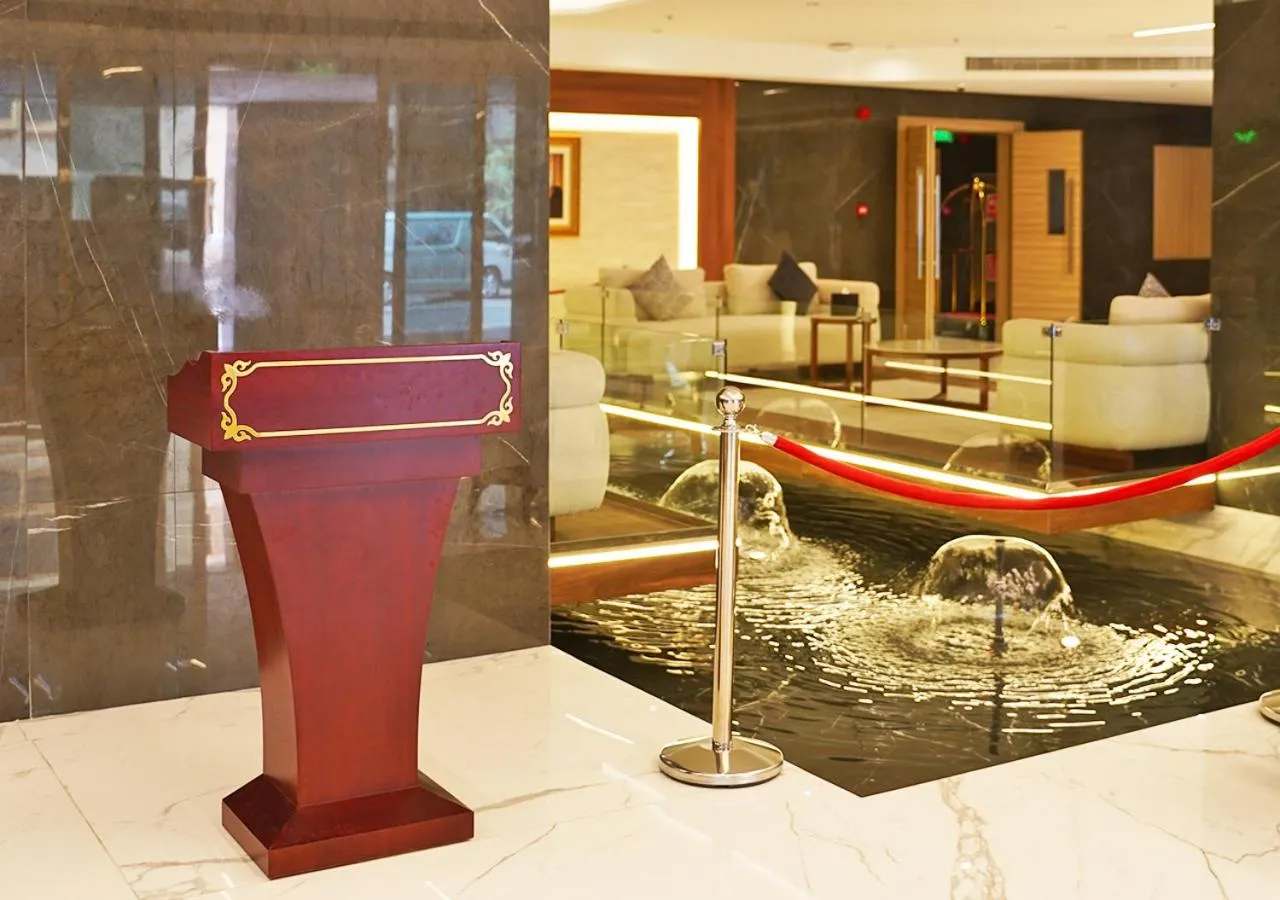 Lobby or reception in Farhan Tower