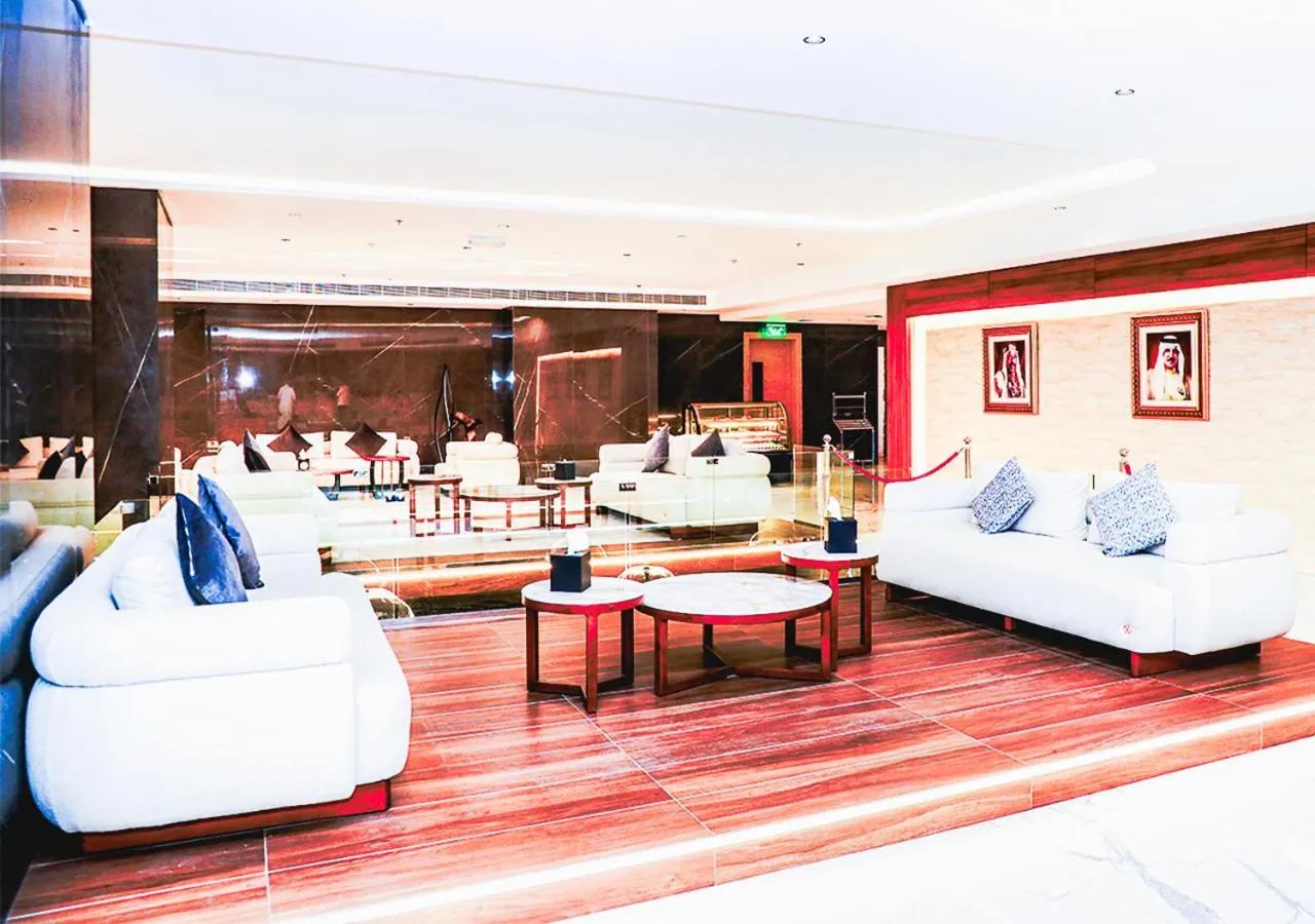 Lobby or reception in Farhan Tower