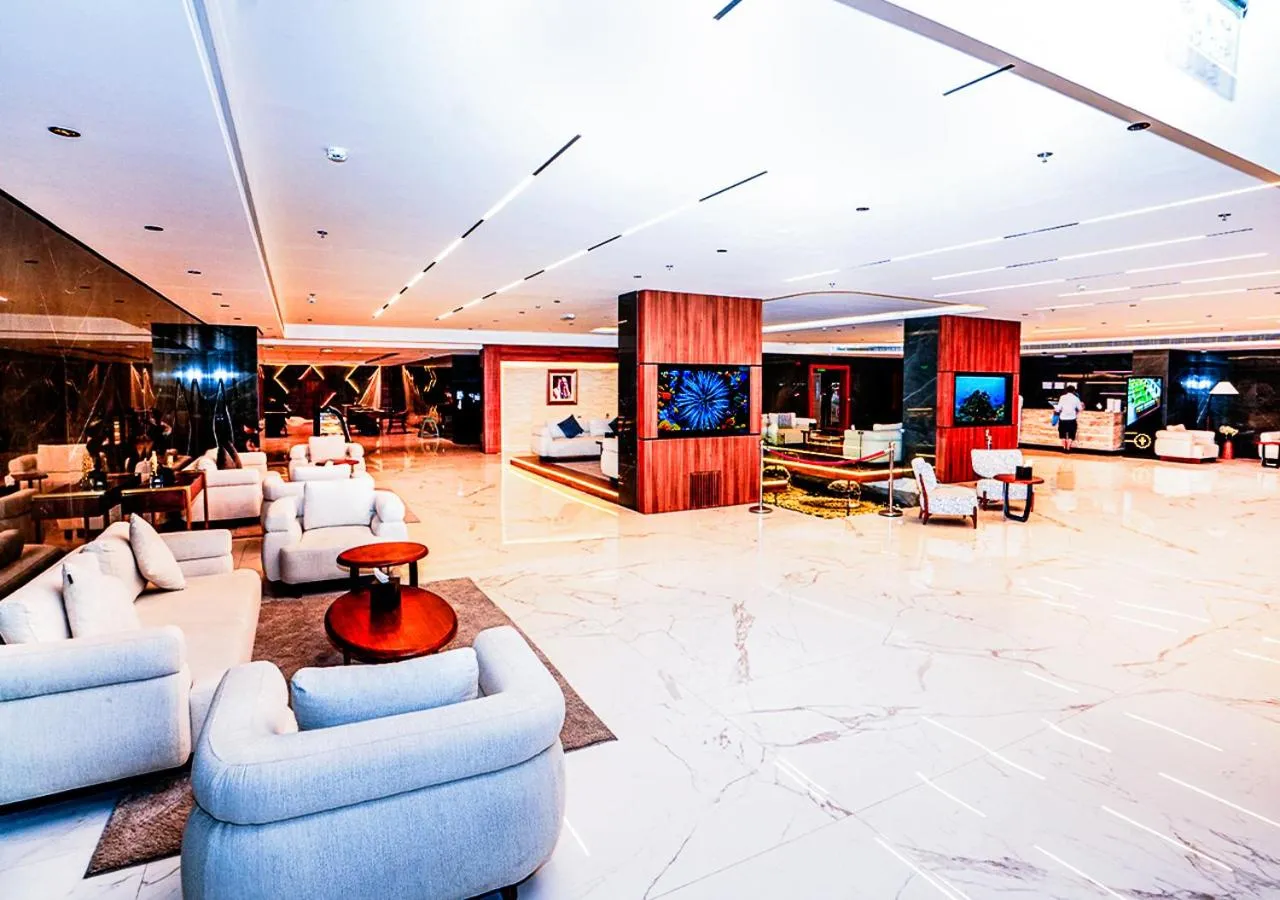 Lobby or reception in Farhan Tower