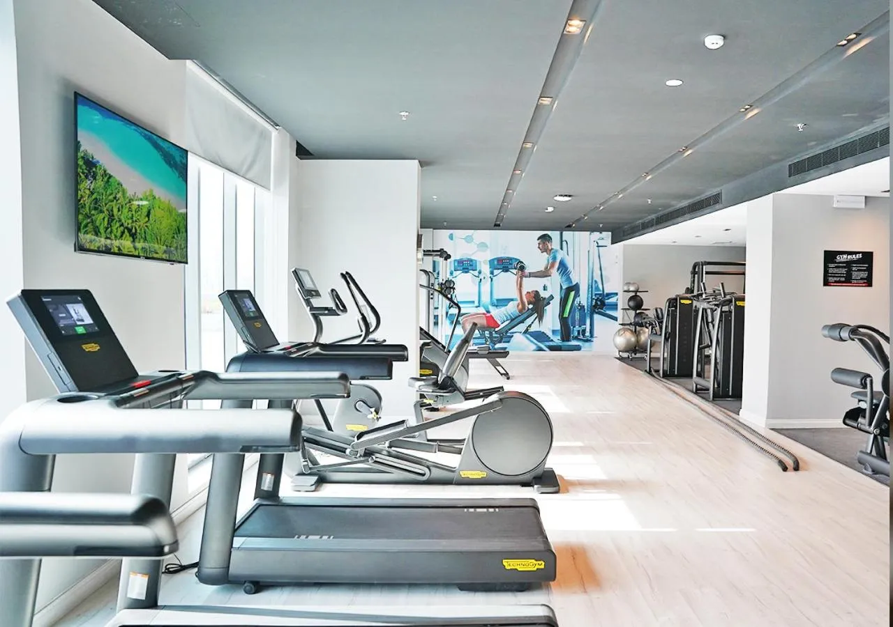 Fitness centre/facilities in Farhan Tower