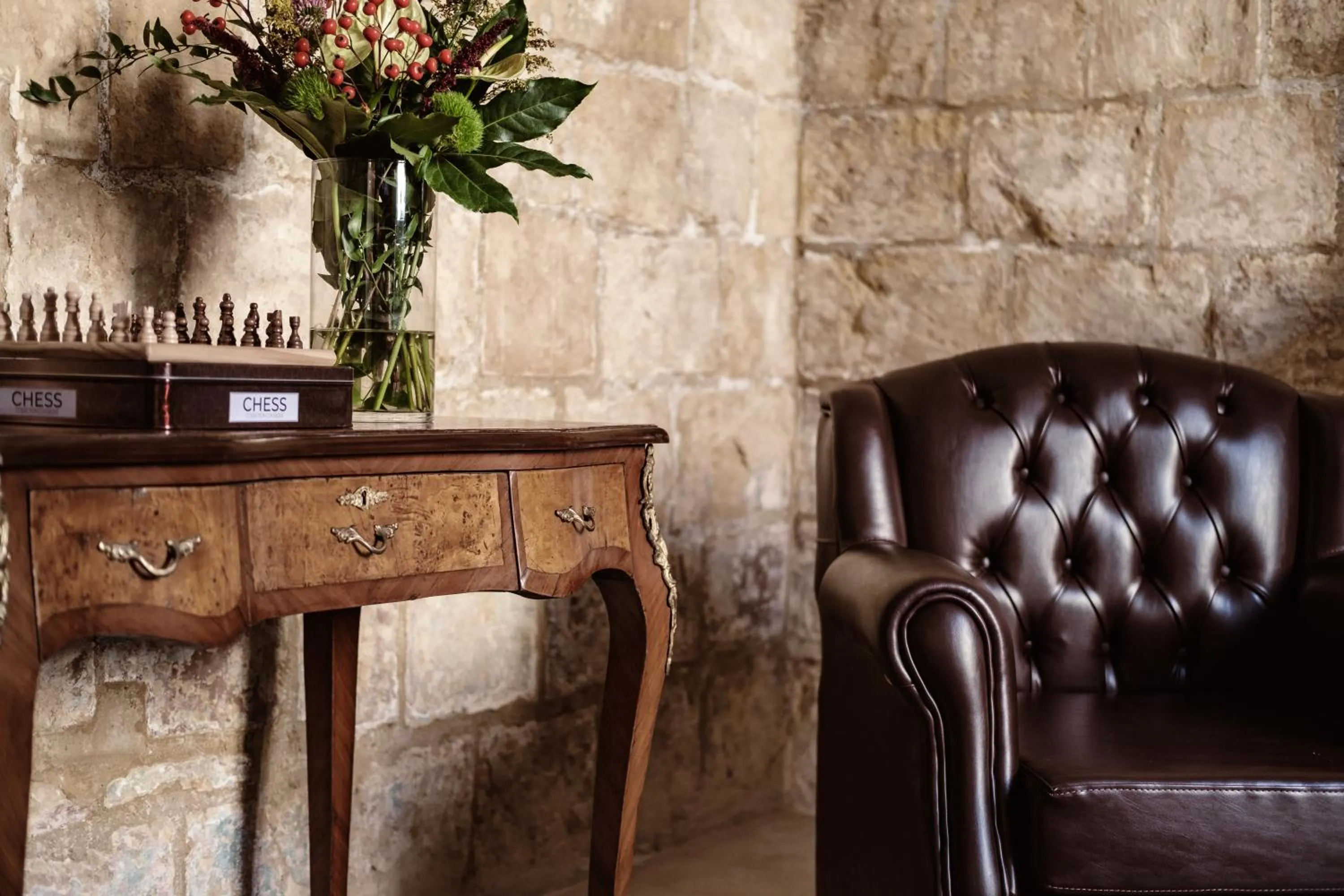 Lounge or bar in Palazzo Castagna Boutique Hotel