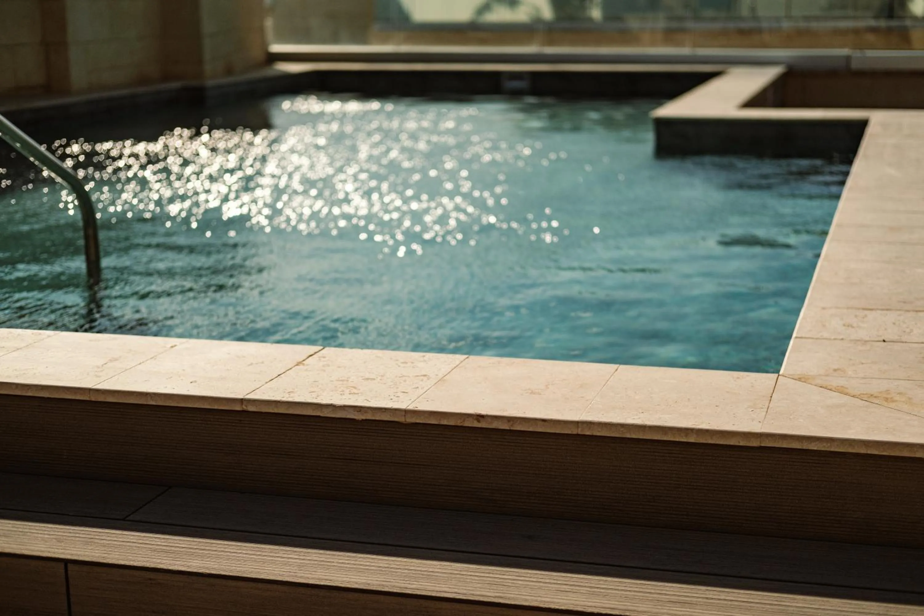 Pool view in Palazzo Castagna Boutique Hotel